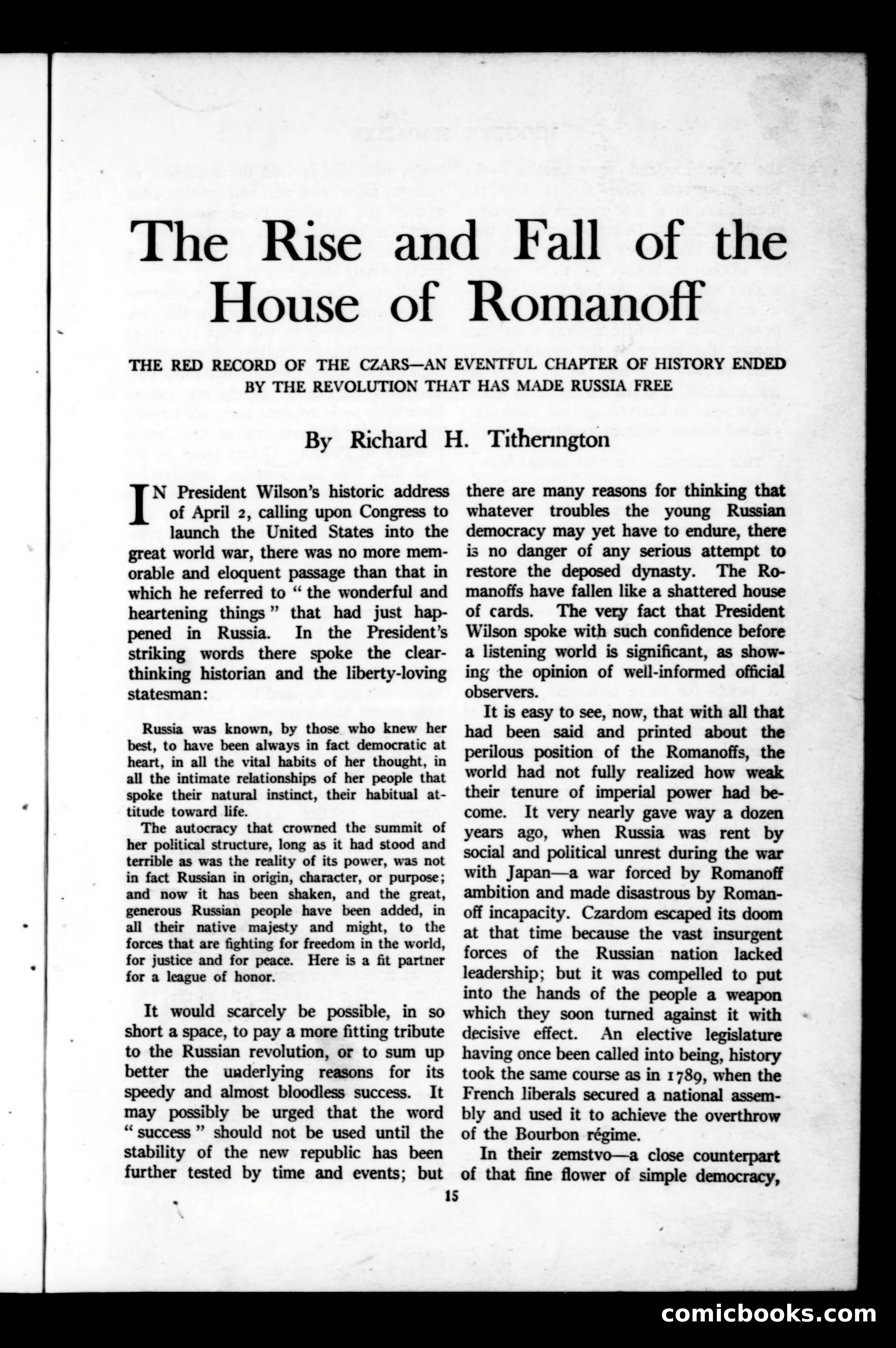 Munsey's Magazine, June 1917 — page 15 of 192