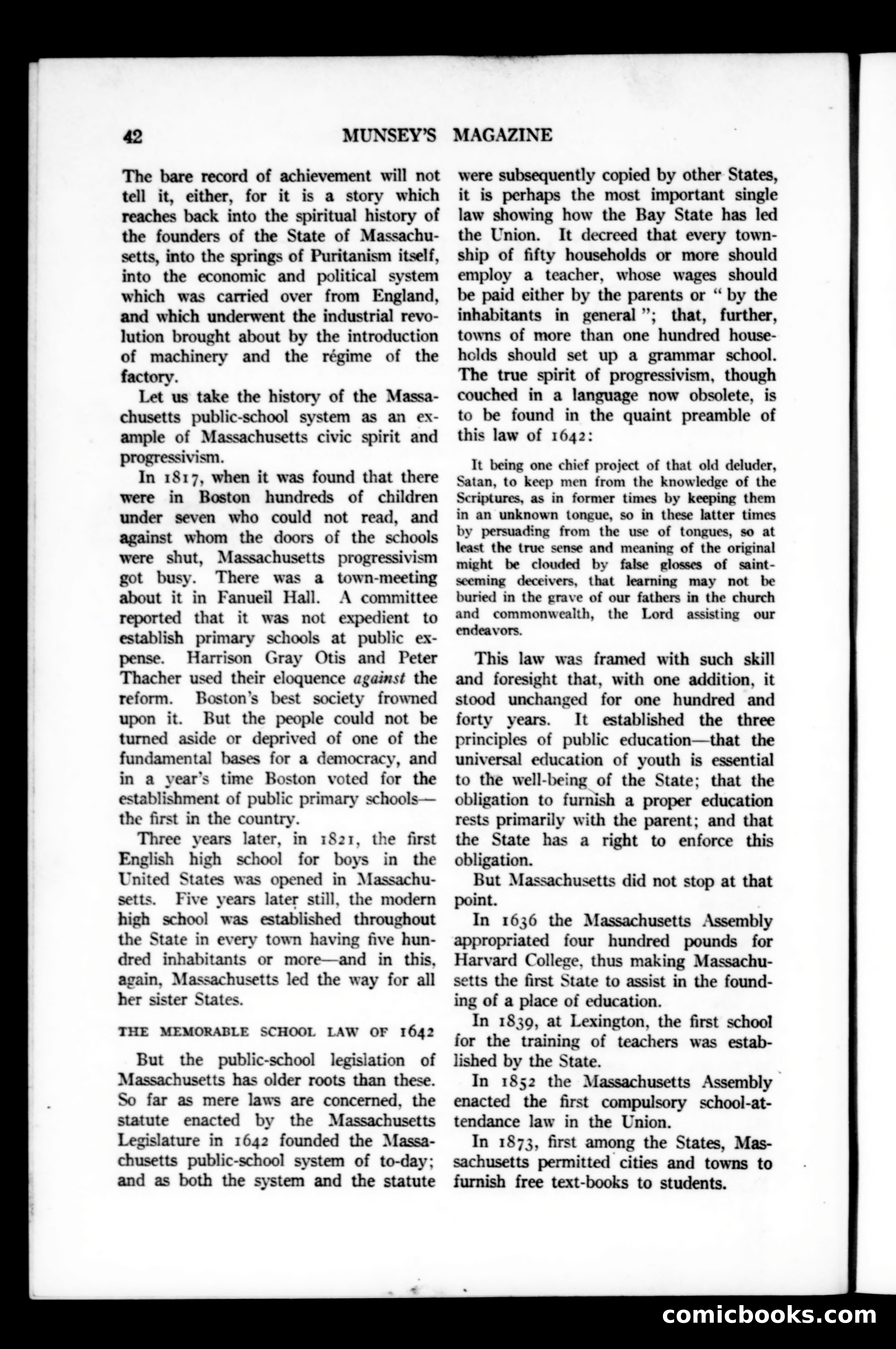 Munsey's Magazine, June 1917 — page 42 of 192