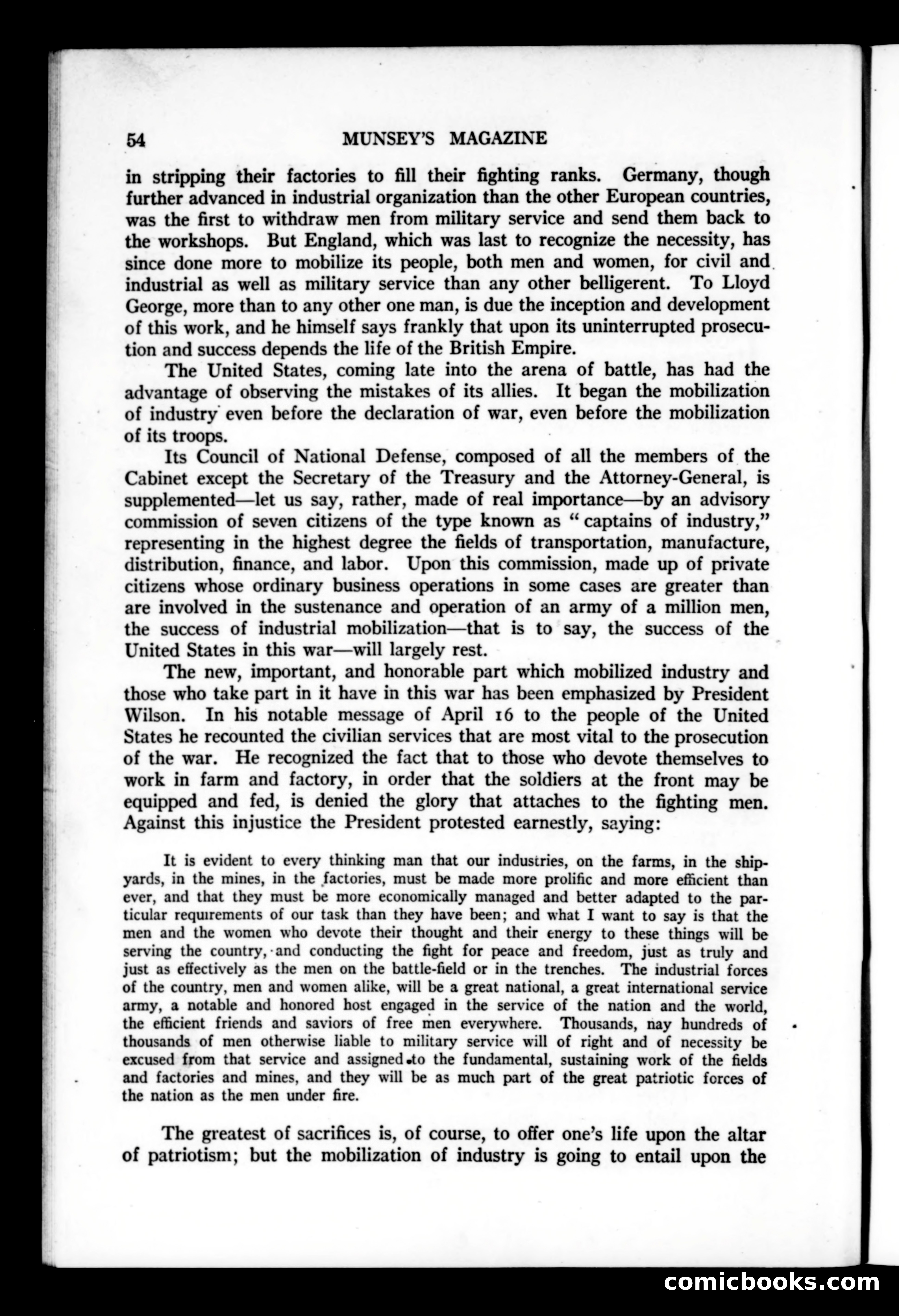 Munsey's Magazine, June 1917 — page 54 of 192