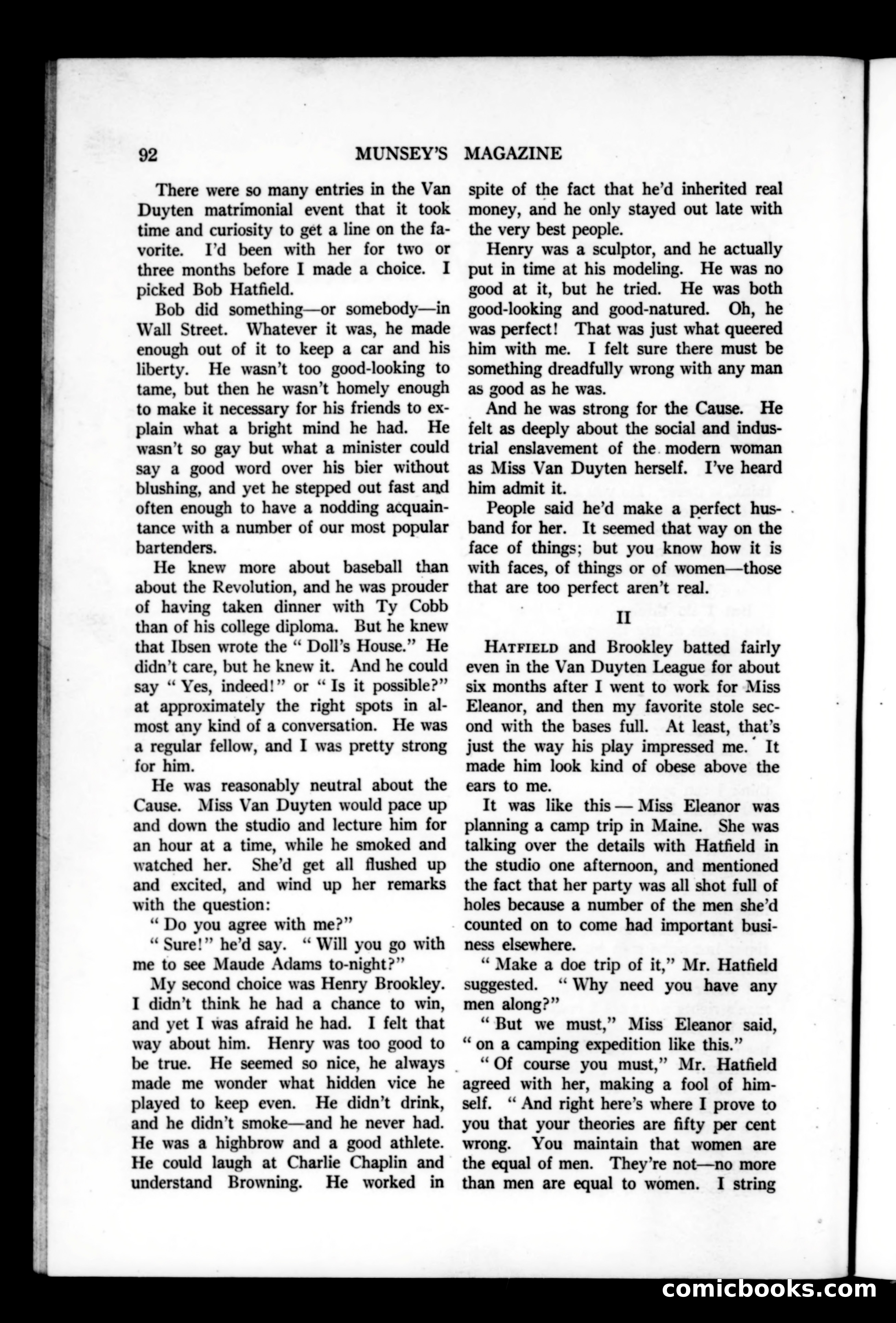 Munsey's Magazine, June 1917 — page 92 of 192