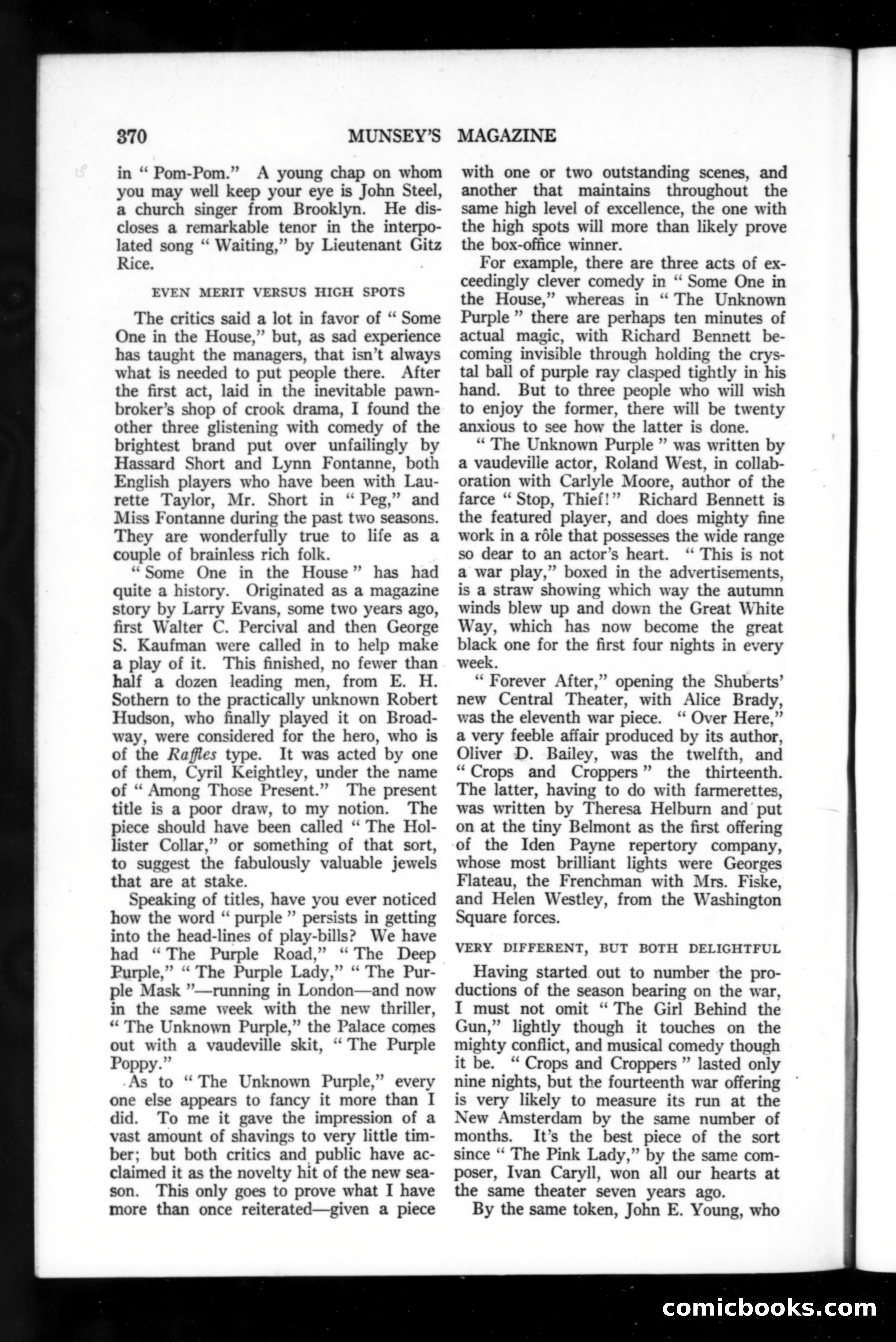 Munsey's Magazine, November 1918 — page 170 of 200
