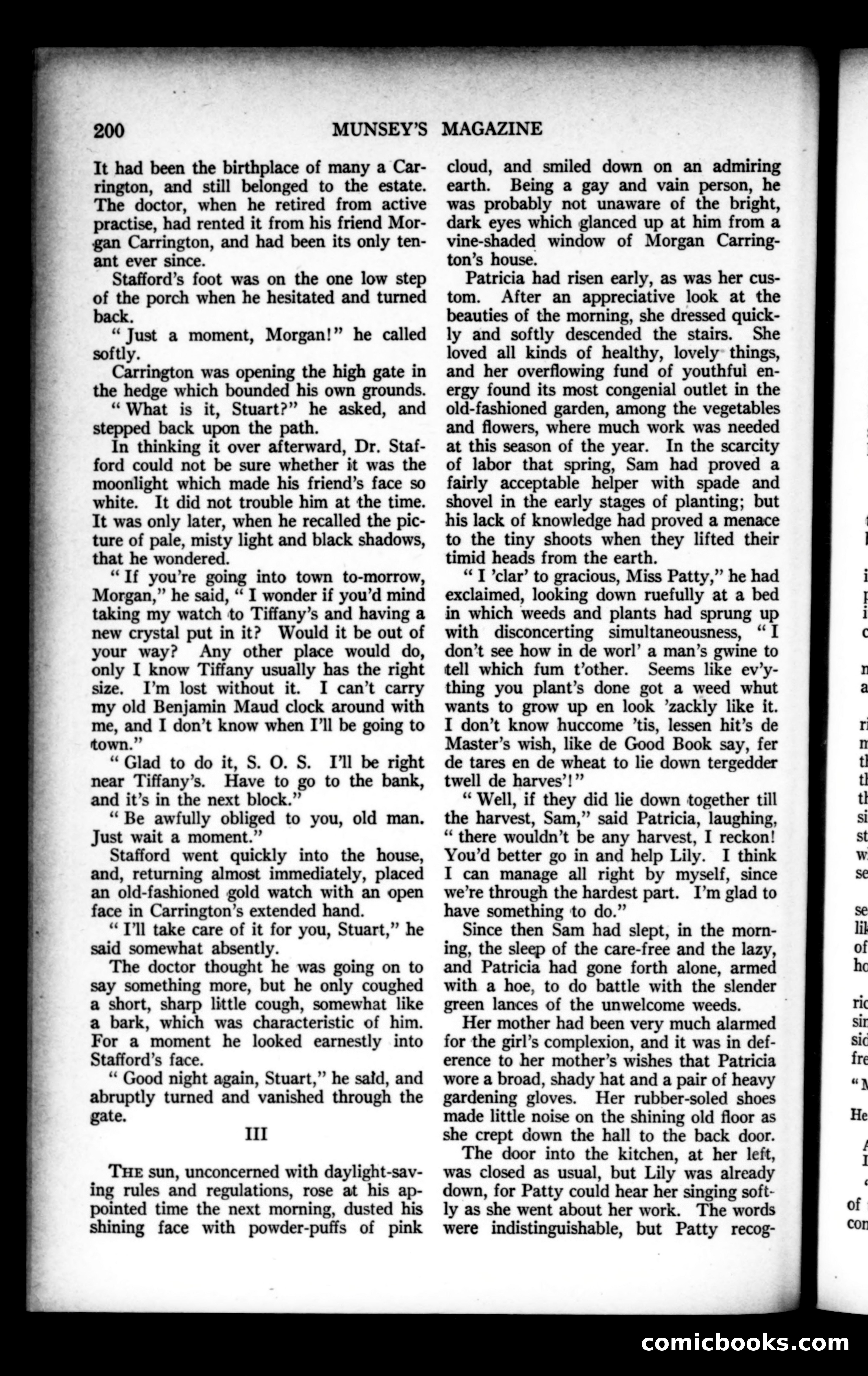 Munsey's Magazine, November 1921 — page 8 of 192