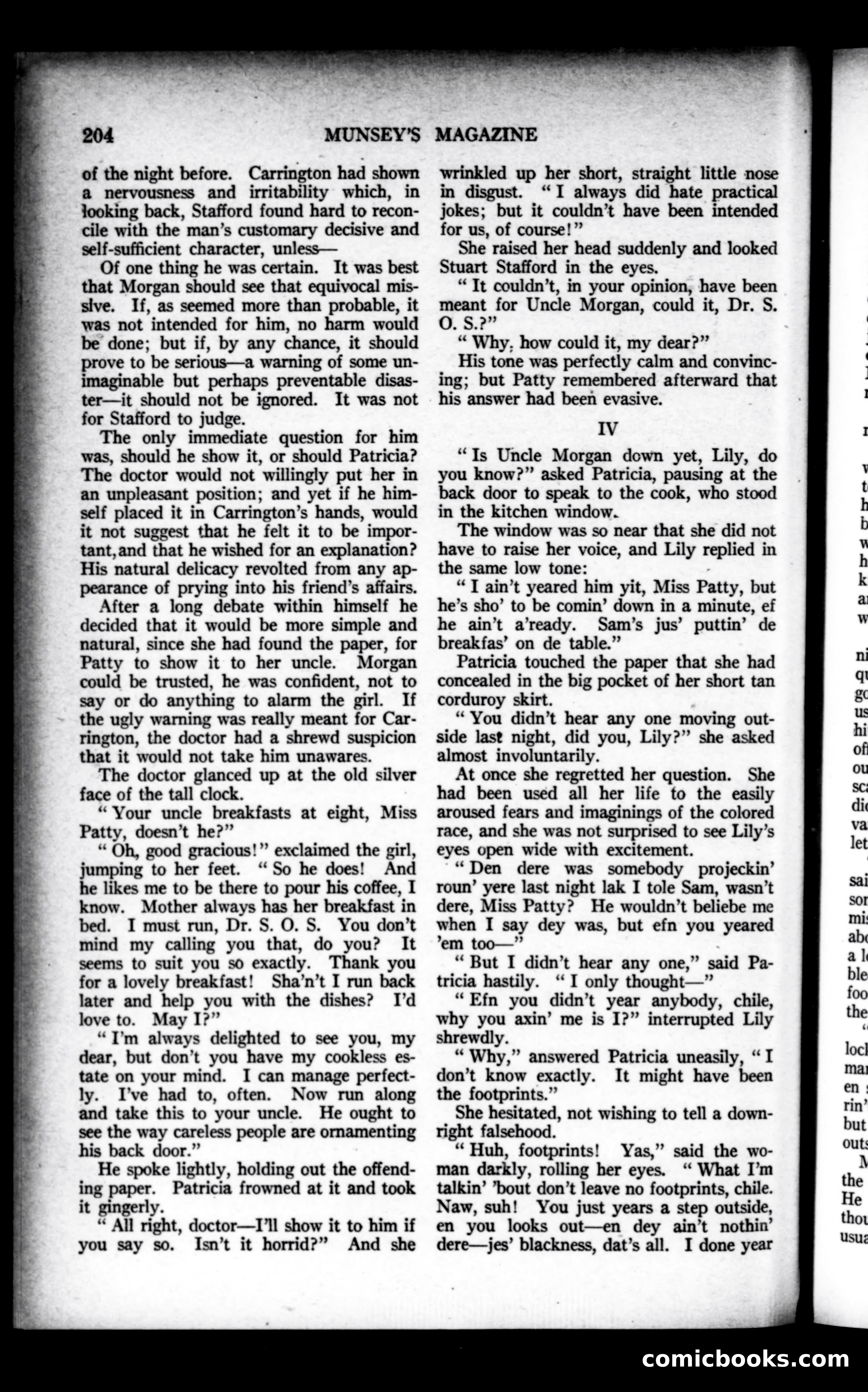 Munsey's Magazine, November 1921 — page 12 of 192