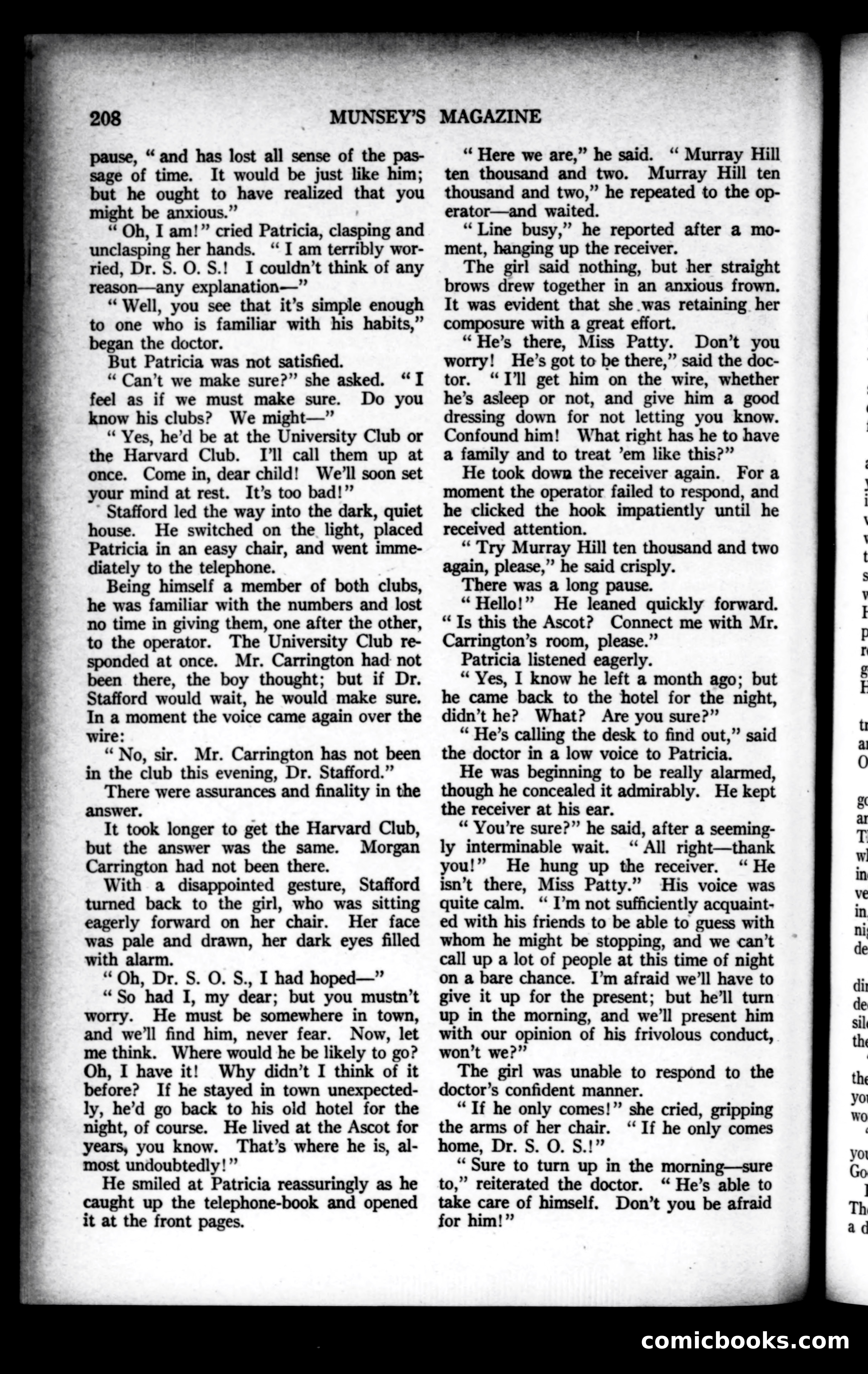 Munsey's Magazine, November 1921 — page 16 of 192