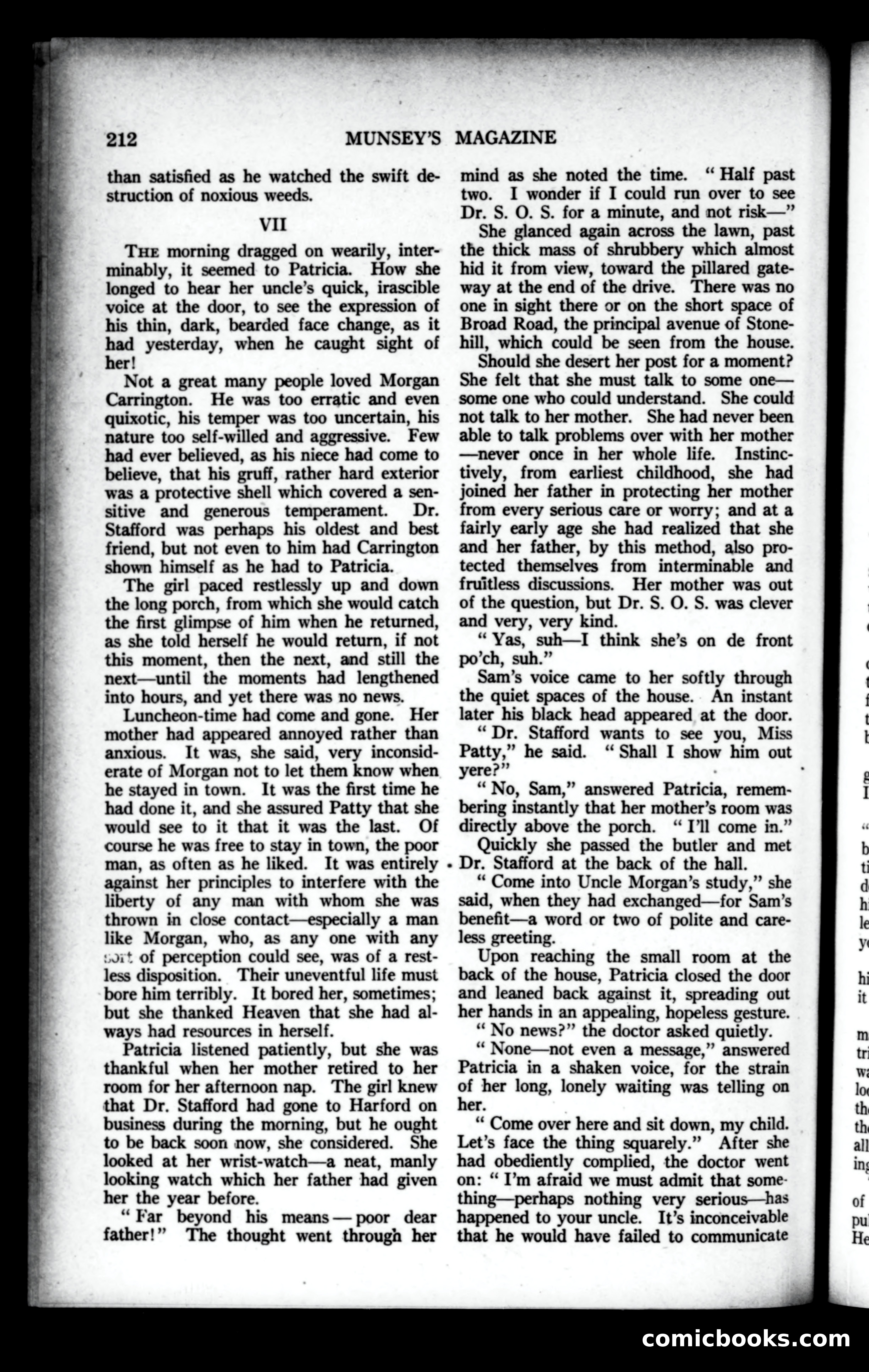 Munsey's Magazine, November 1921 — page 20 of 192