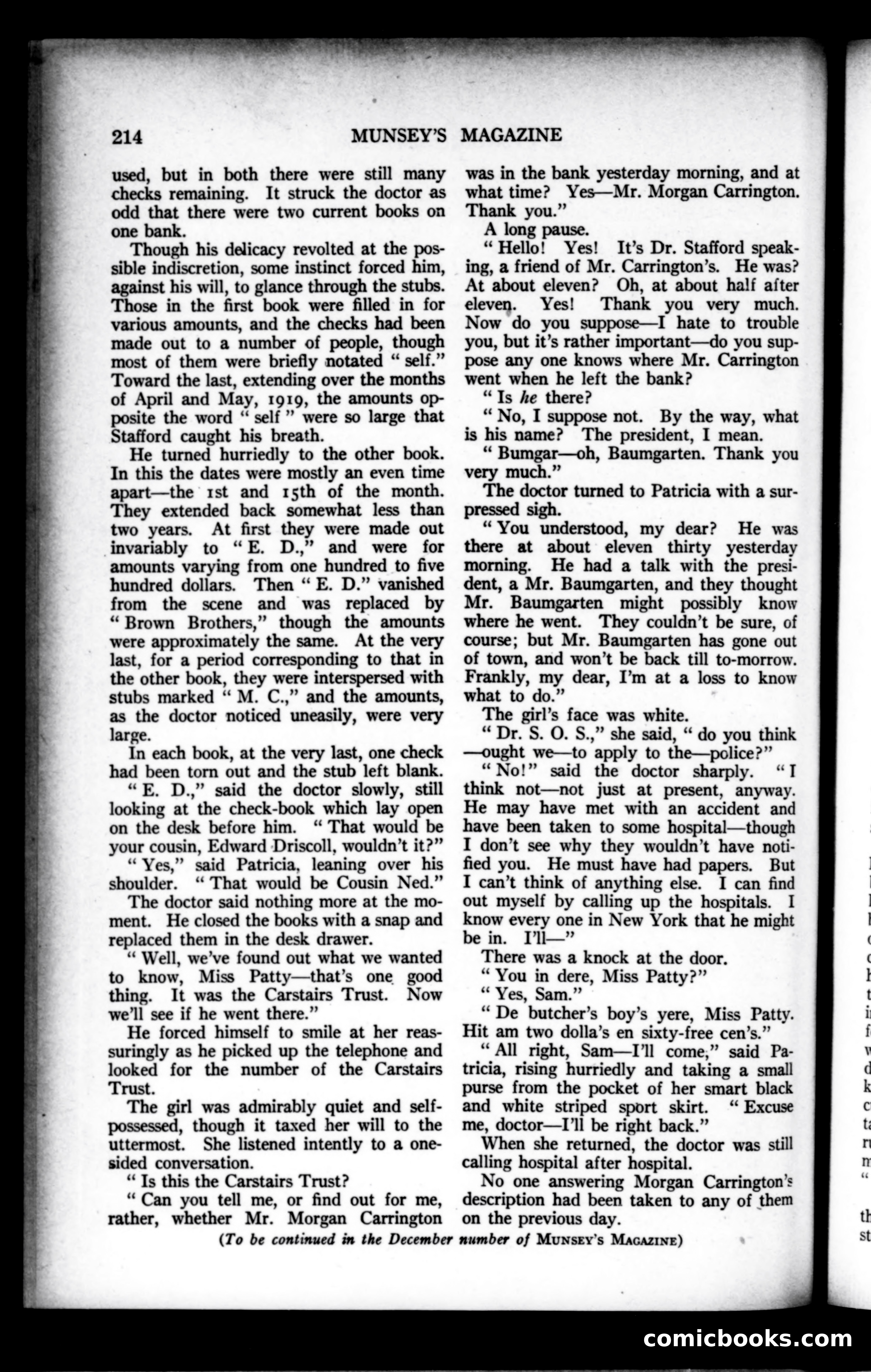 Munsey's Magazine, November 1921 — page 22 of 192
