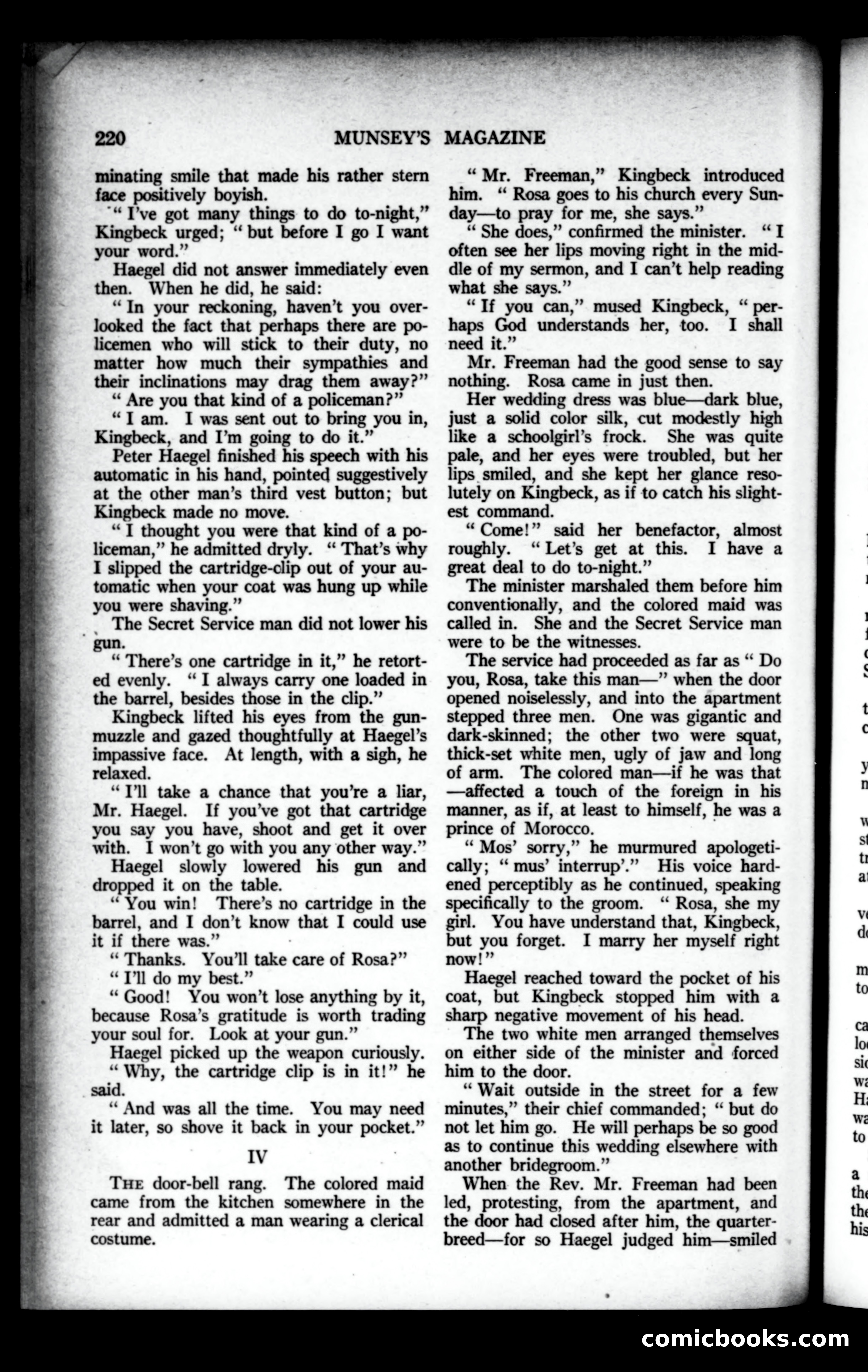 Munsey's Magazine, November 1921 — page 28 of 192