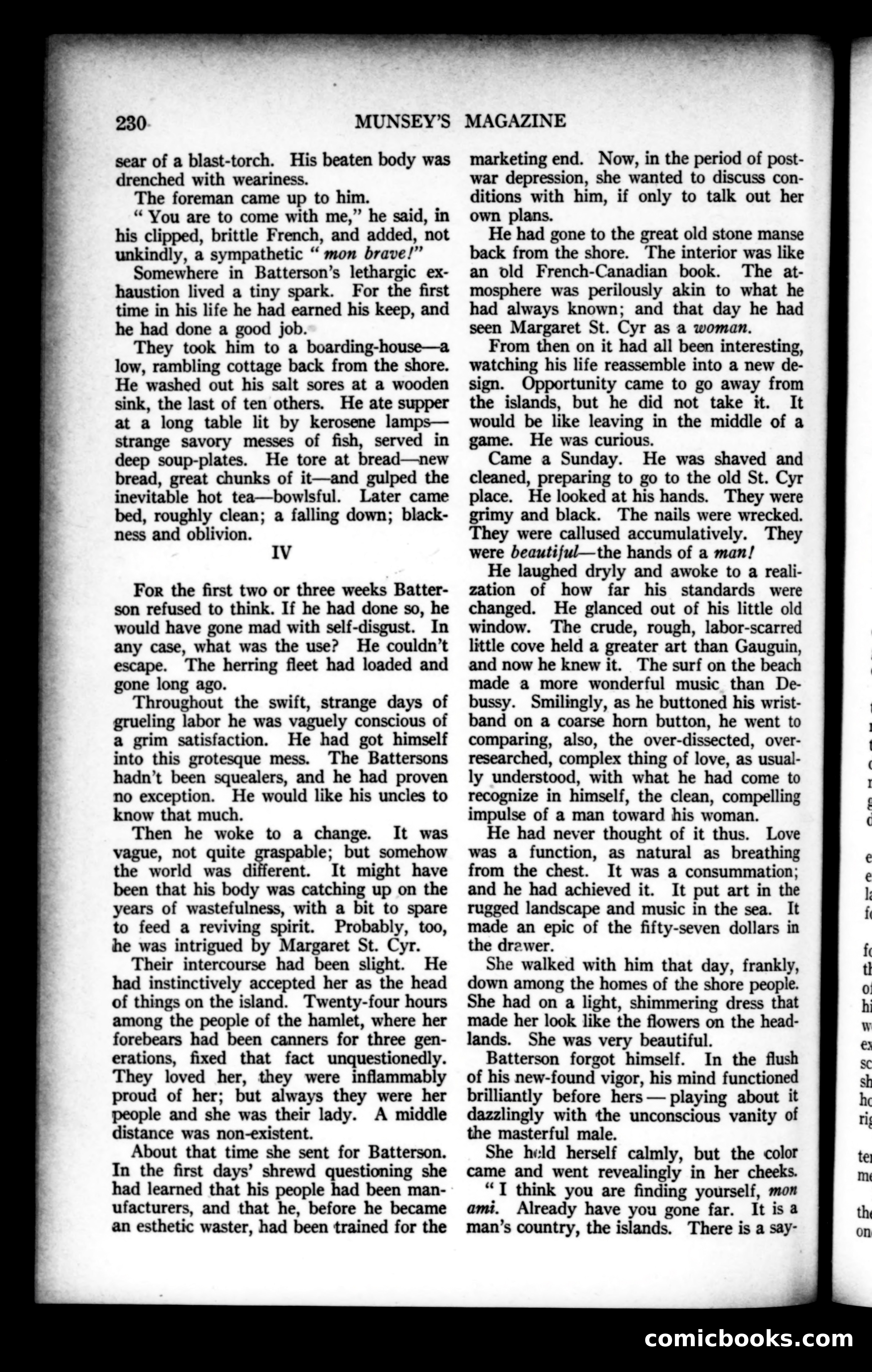 Munsey's Magazine, November 1921 — page 38 of 192