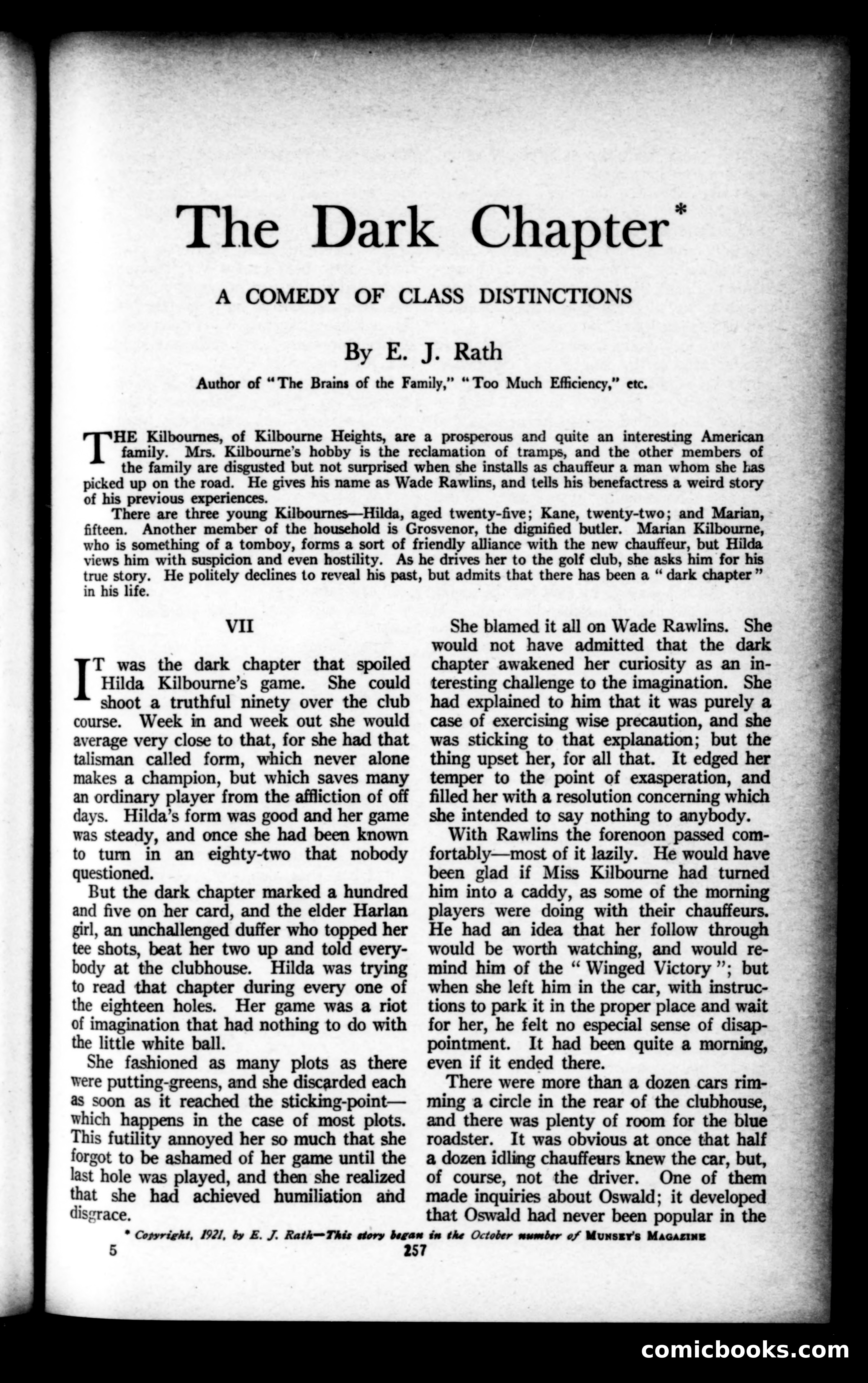 Munsey's Magazine, November 1921 — page 65 of 192