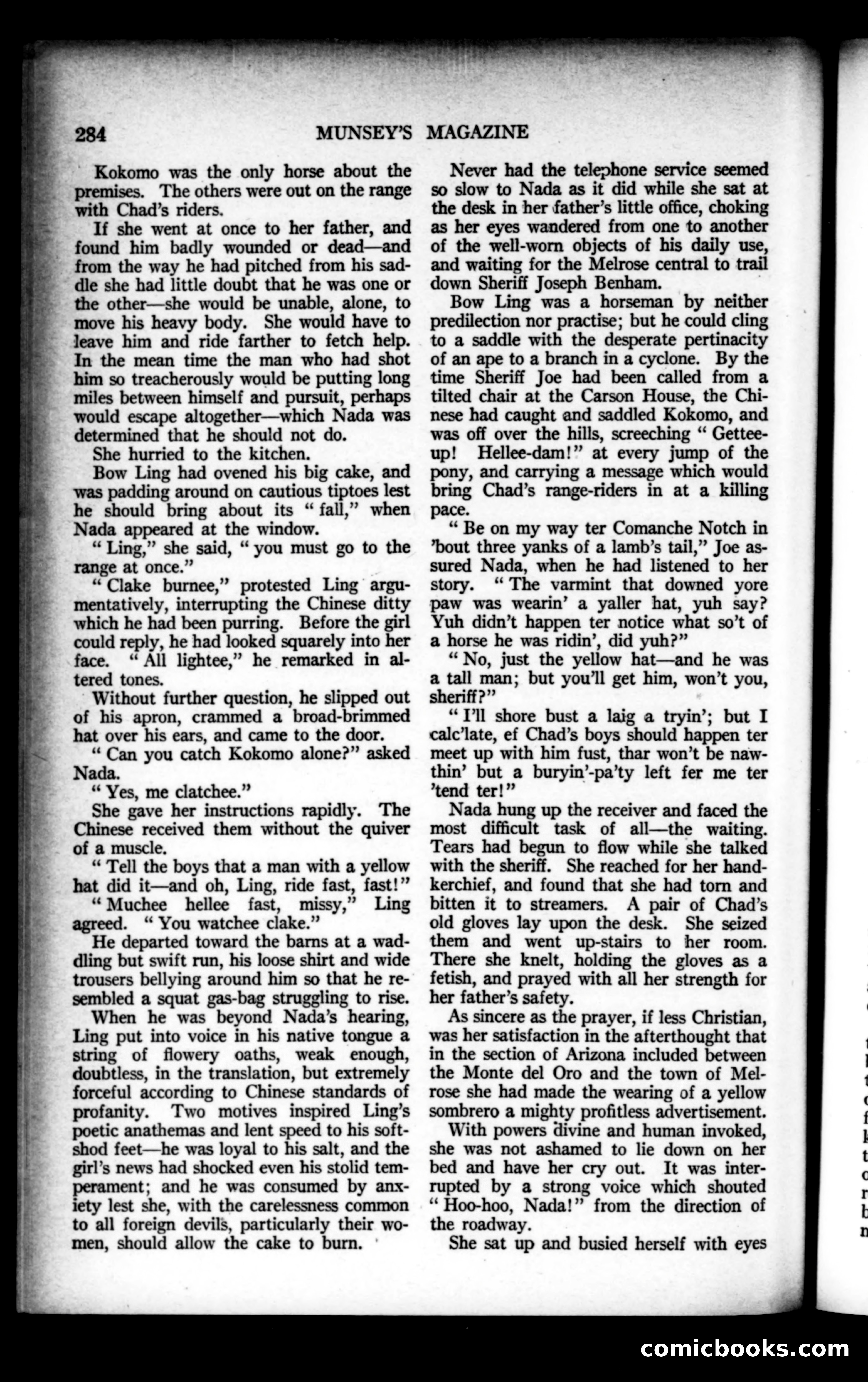 Munsey's Magazine, November 1921 — page 92 of 192