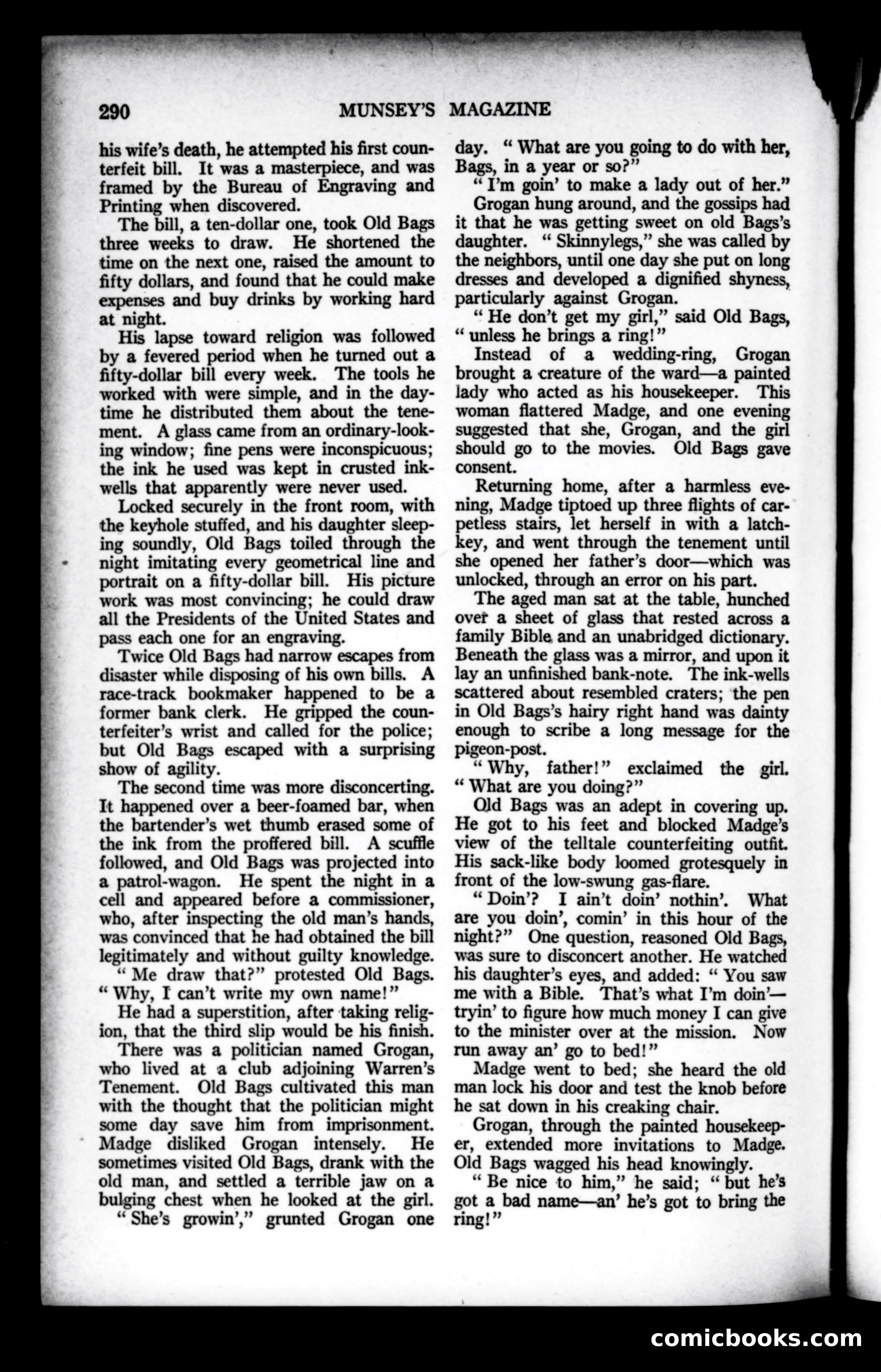 Munsey's Magazine, November 1921 — page 98 of 192