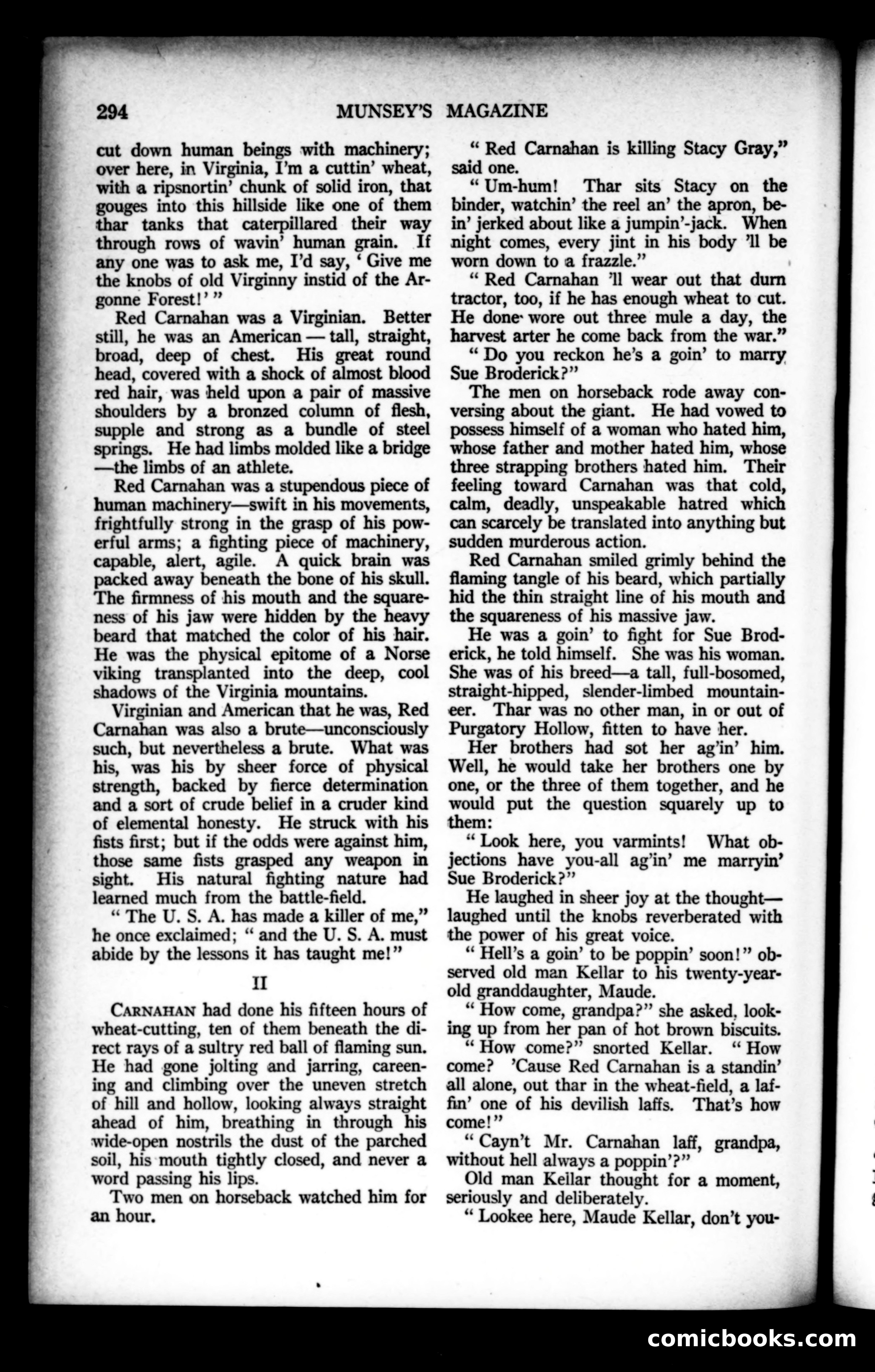 Munsey's Magazine, November 1921 — page 102 of 192