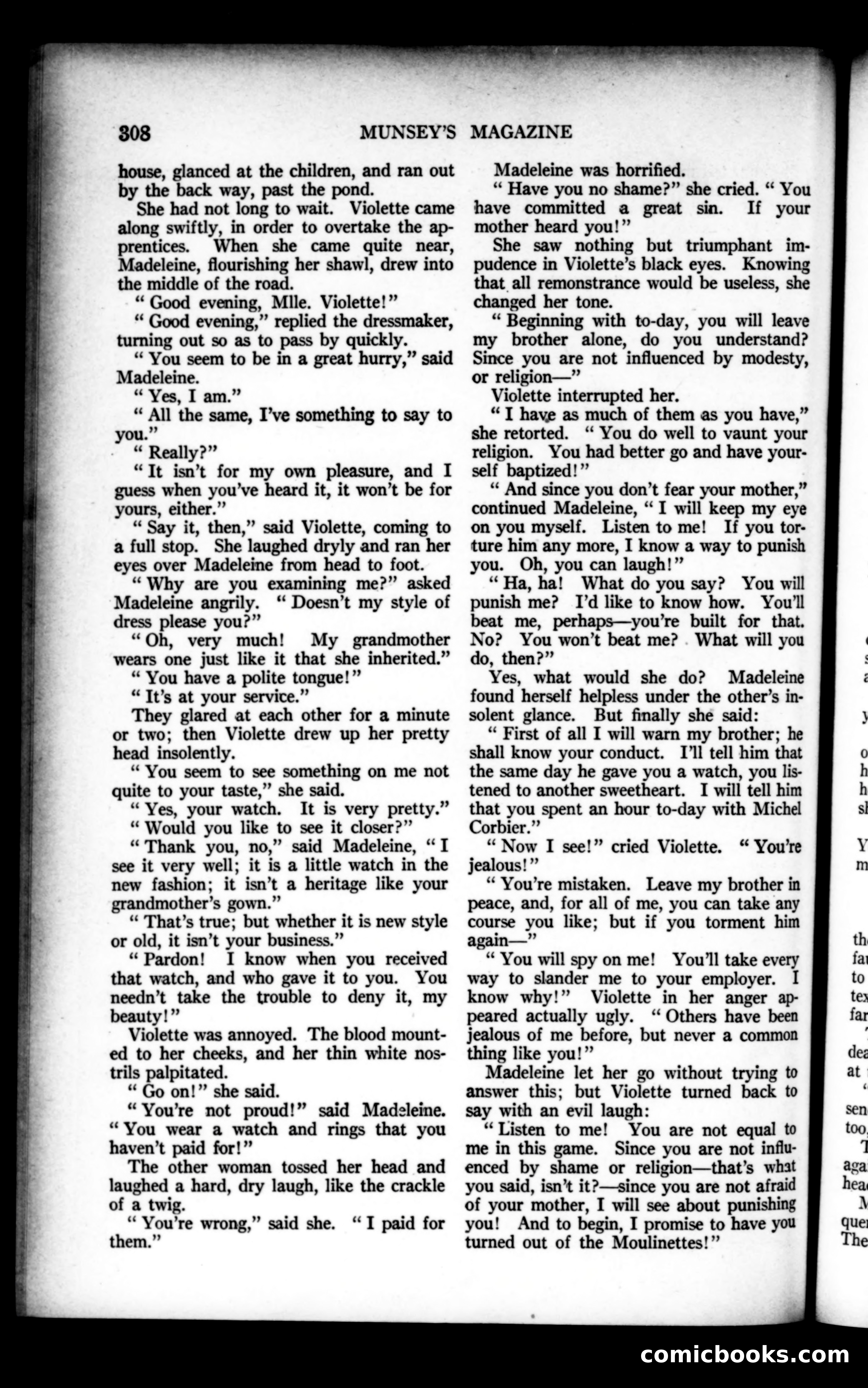 Munsey's Magazine, November 1921 — page 116 of 192
