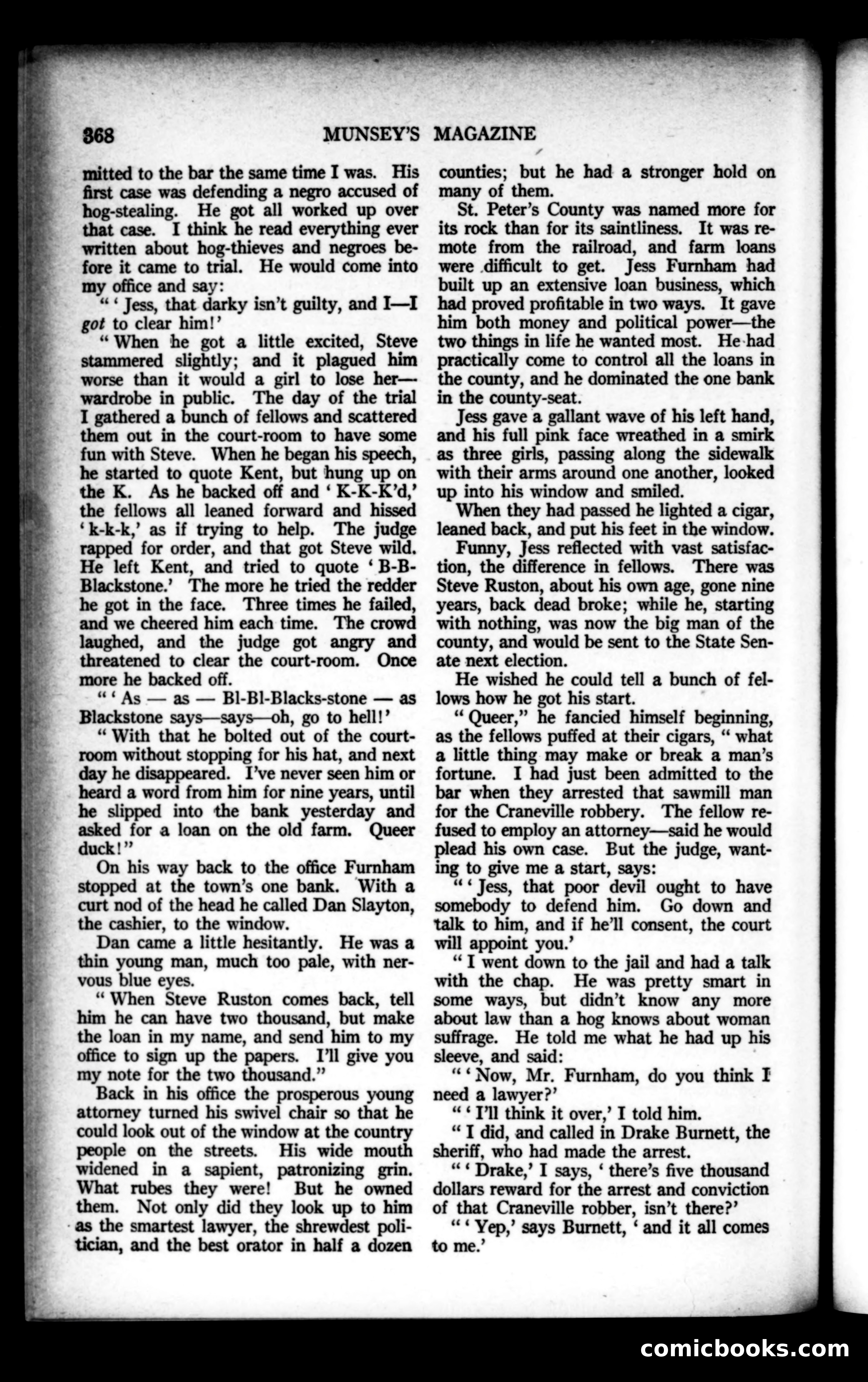 Munsey's Magazine, November 1921 — page 176 of 192