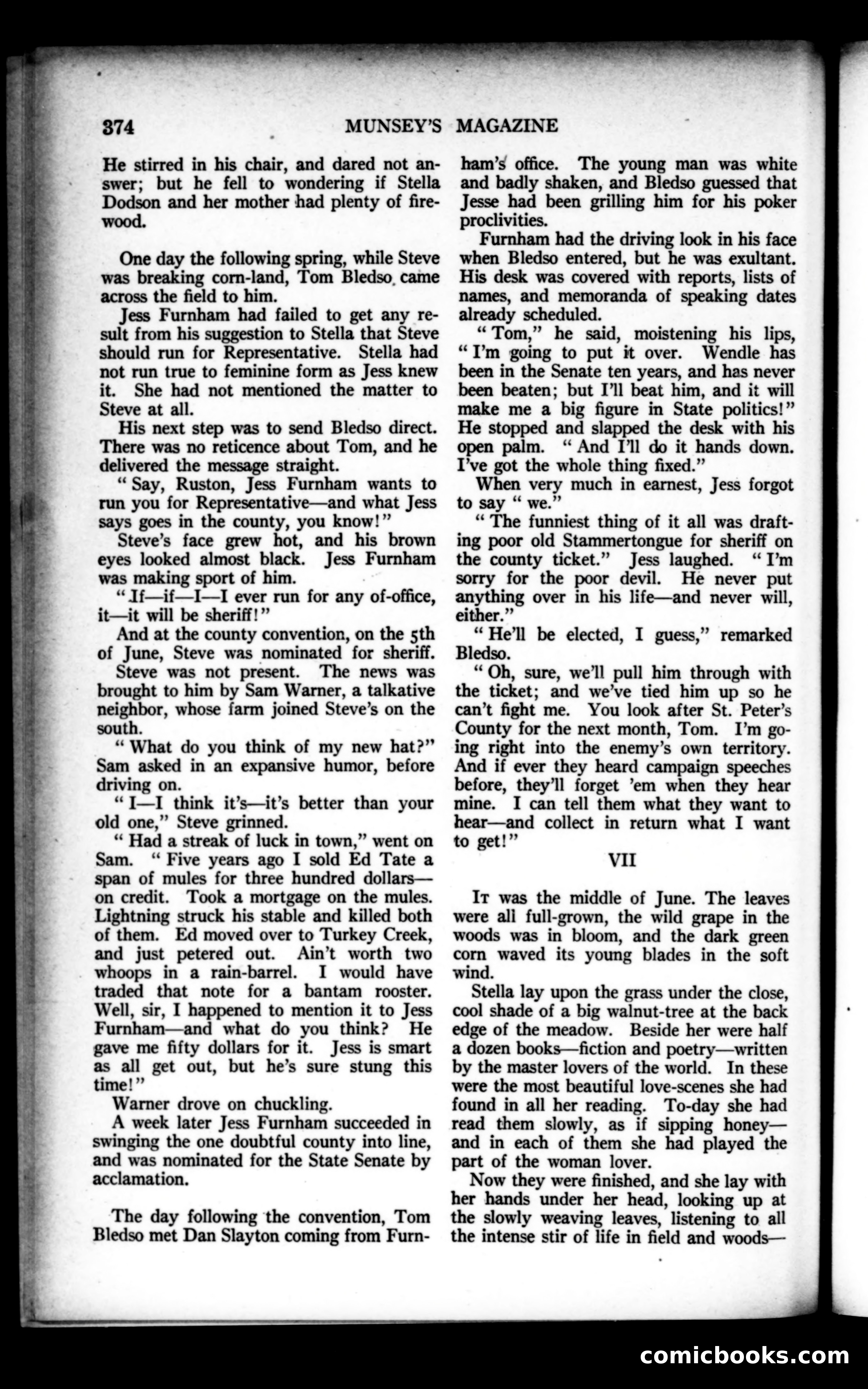 Munsey's Magazine, November 1921 — page 182 of 192