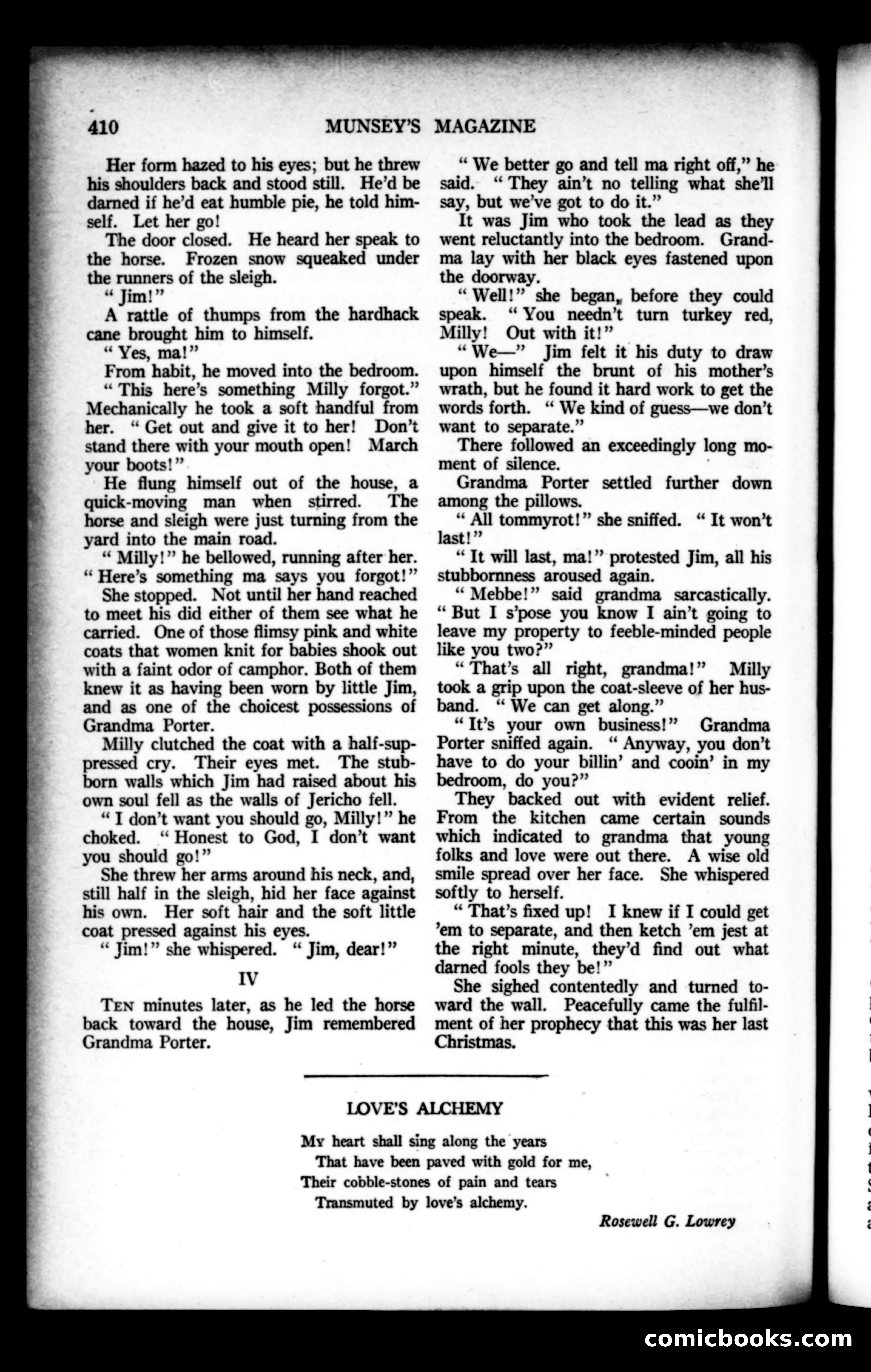 Munsey's Magazine, December 1921 — page 26 of 192