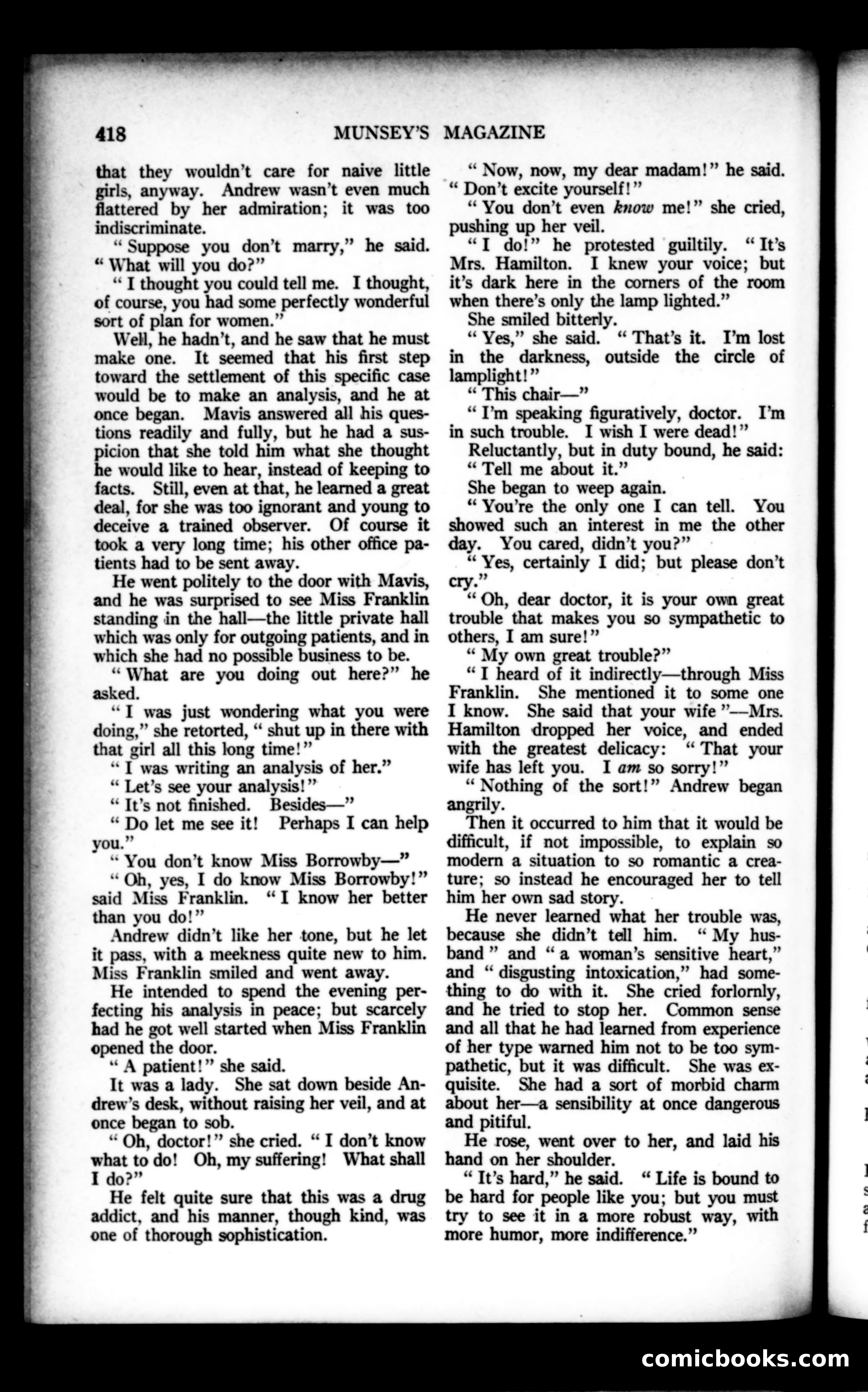 Munsey's Magazine, December 1921 — page 34 of 192