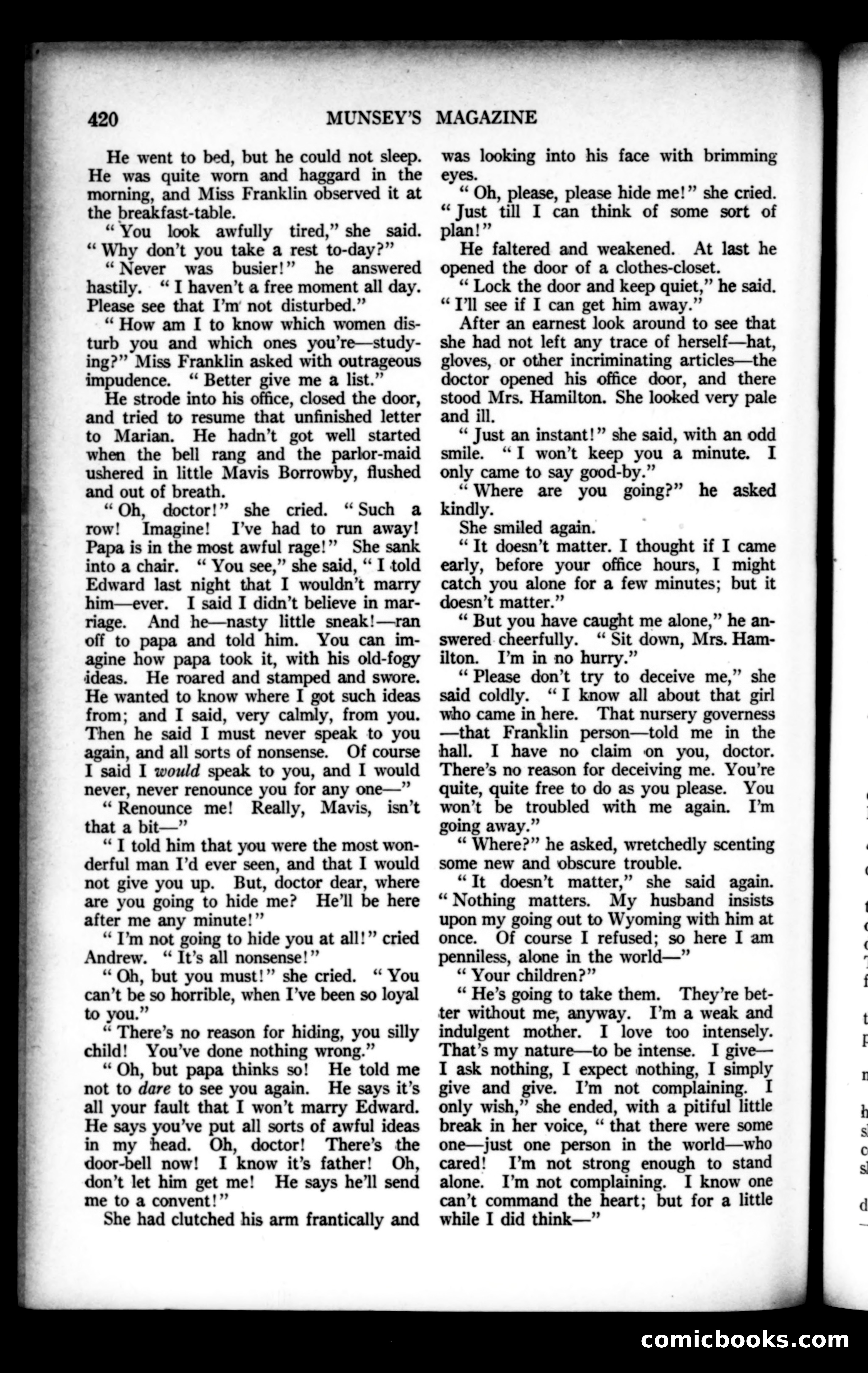 Munsey's Magazine, December 1921 — page 36 of 192
