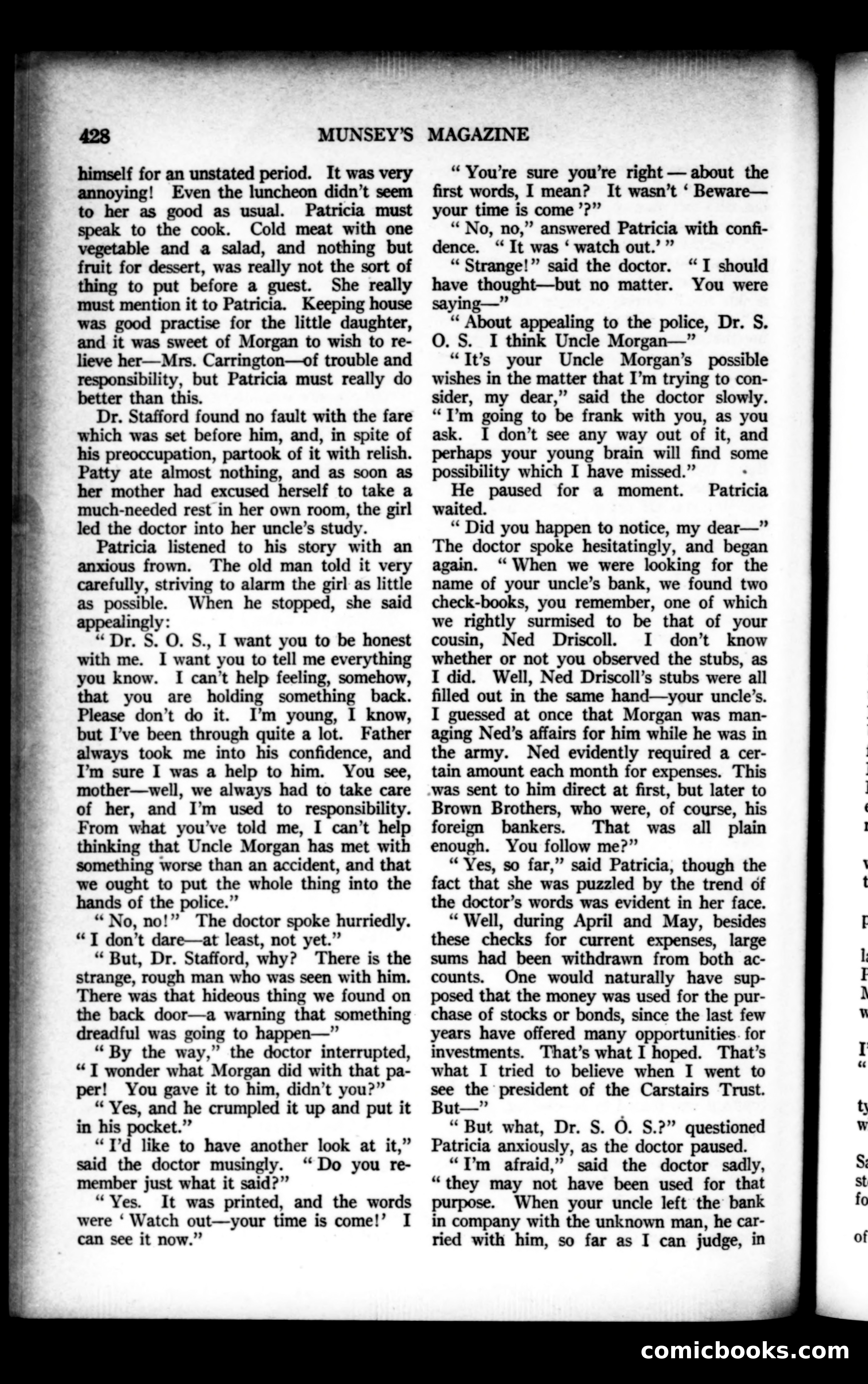 Munsey's Magazine, December 1921 — page 44 of 192