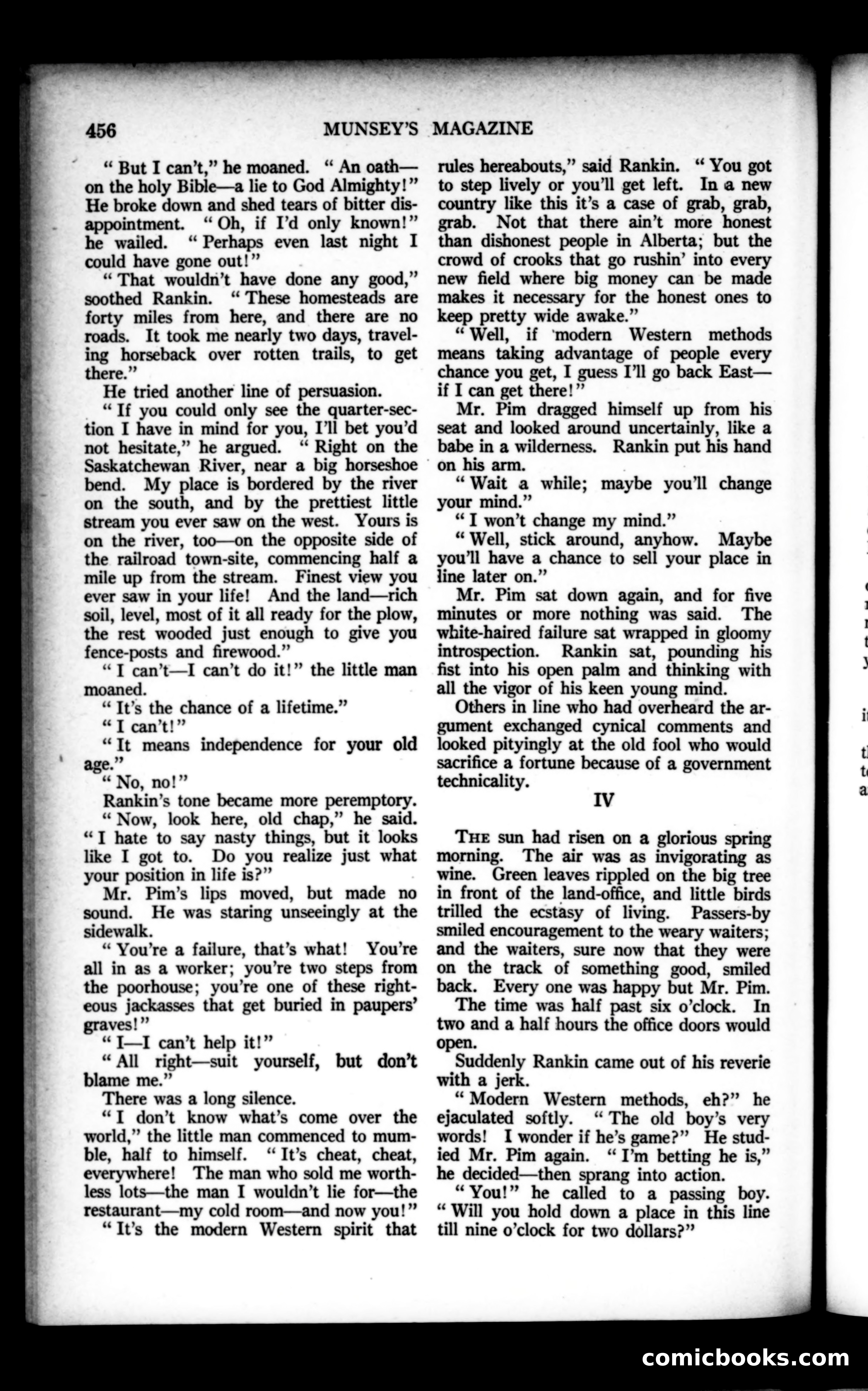 Munsey's Magazine, December 1921 — page 72 of 192