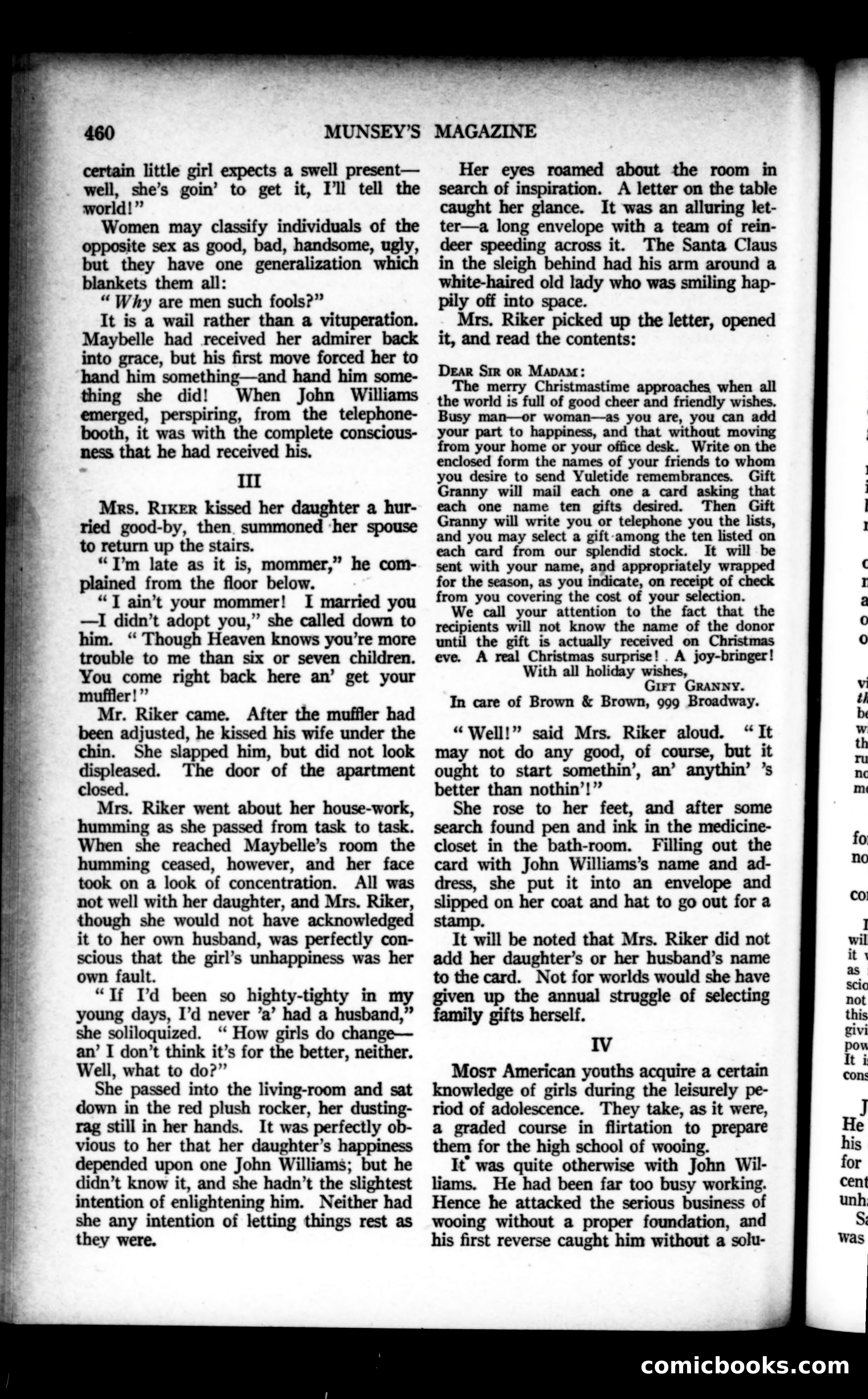 Munsey's Magazine, December 1921 — page 76 of 192