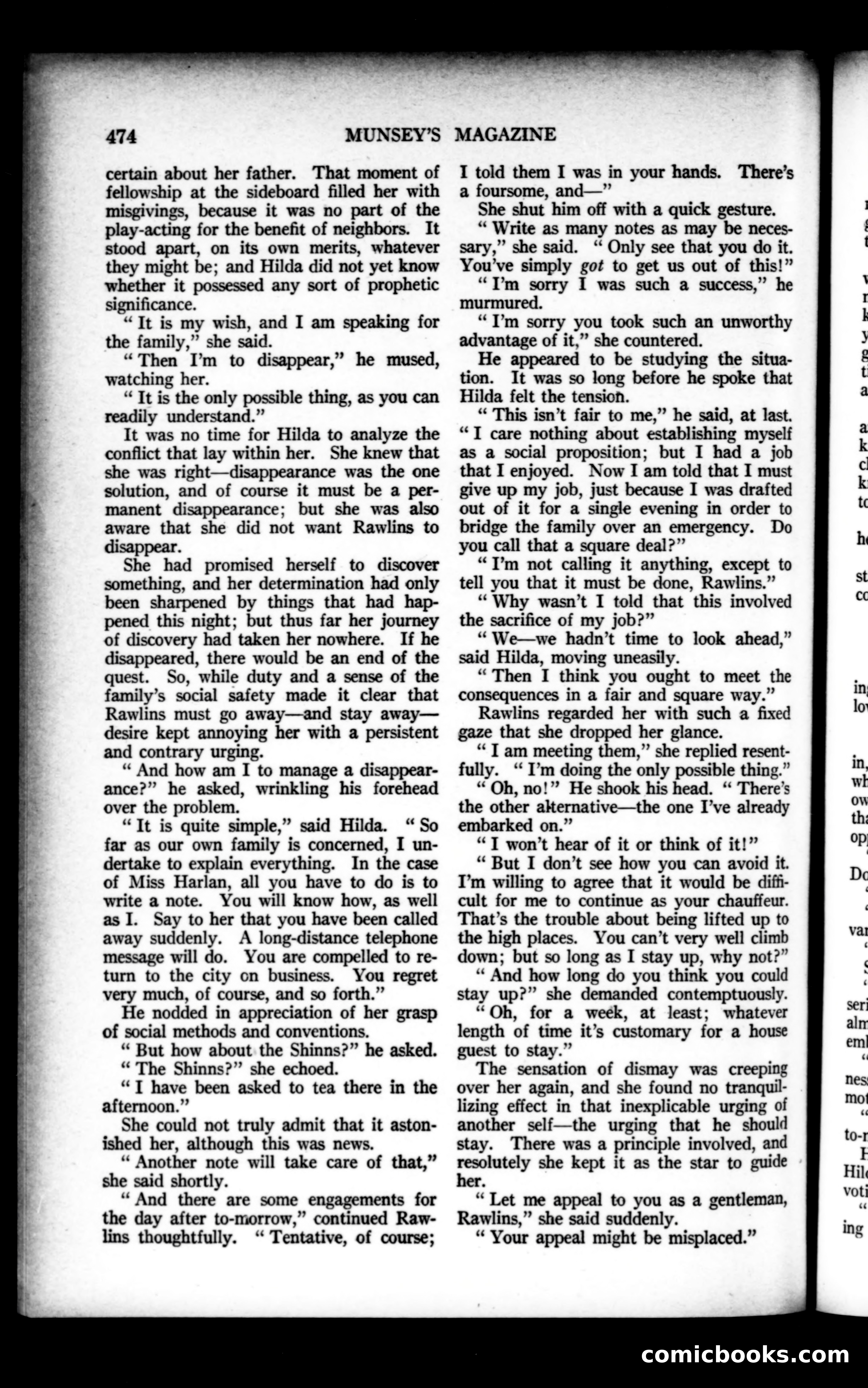 Munsey's Magazine, December 1921 — page 90 of 192