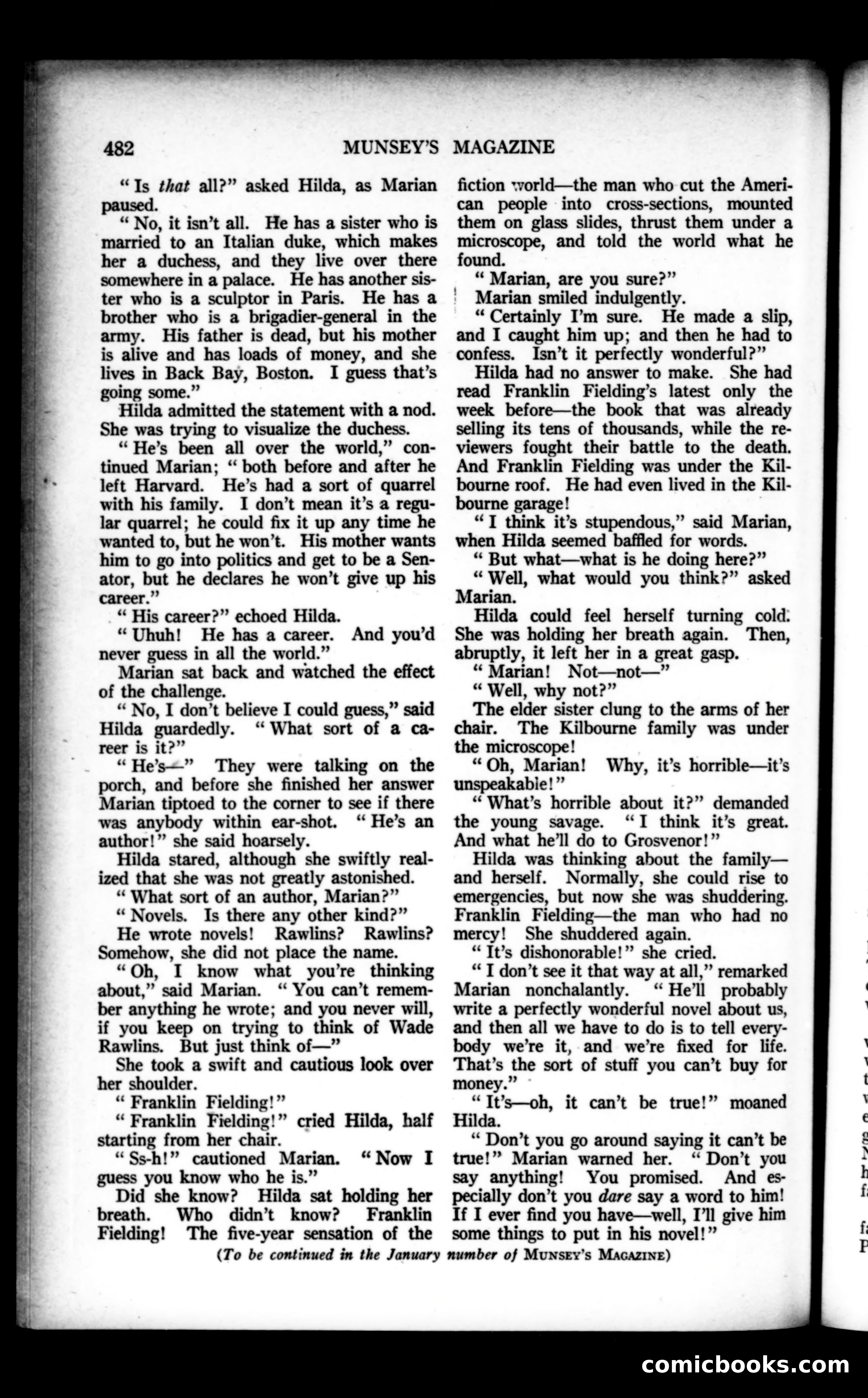 Munsey's Magazine, December 1921 — page 98 of 192