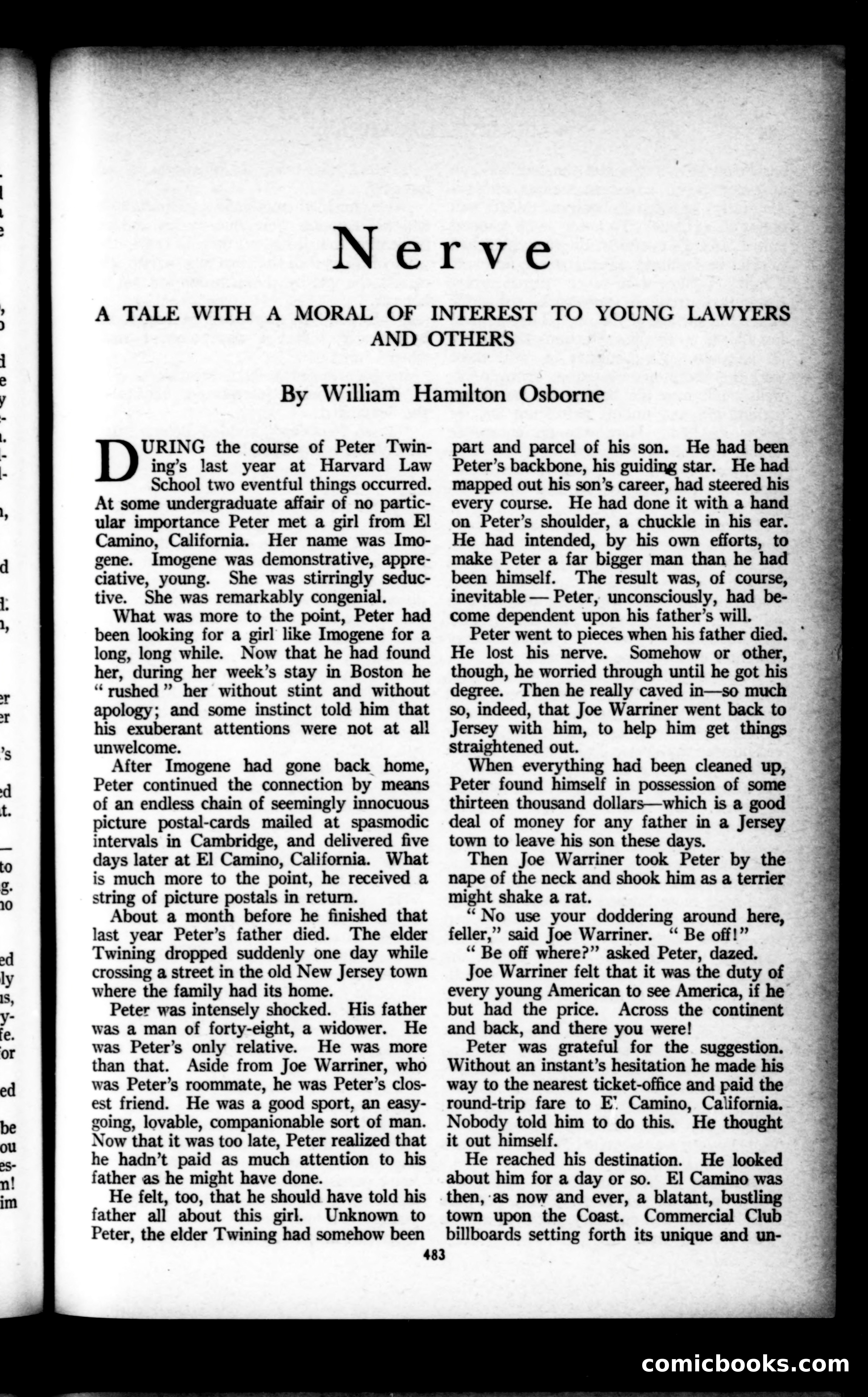 Munsey's Magazine, December 1921 — page 99 of 192