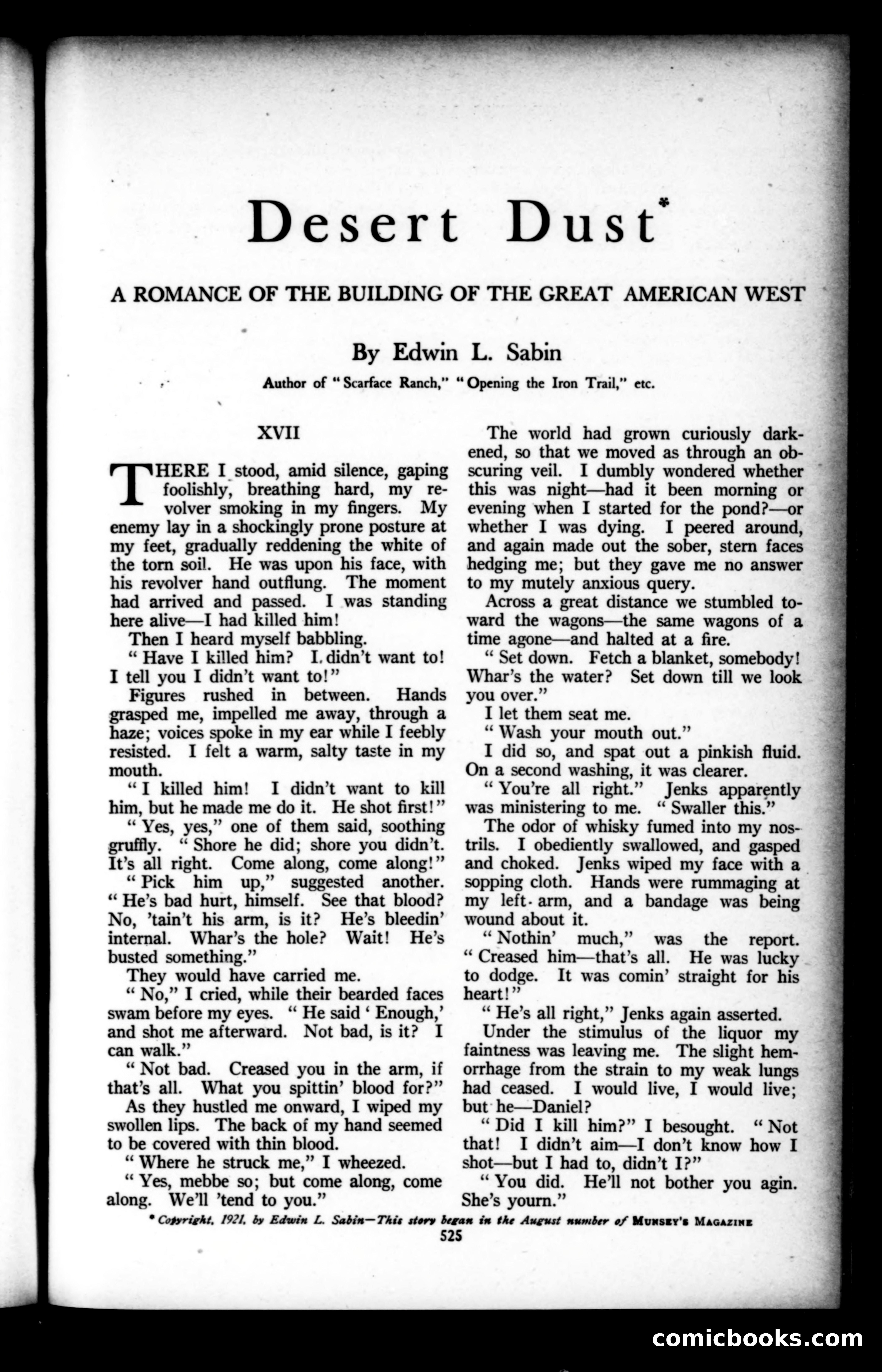 Munsey's Magazine, December 1921 — page 141 of 192