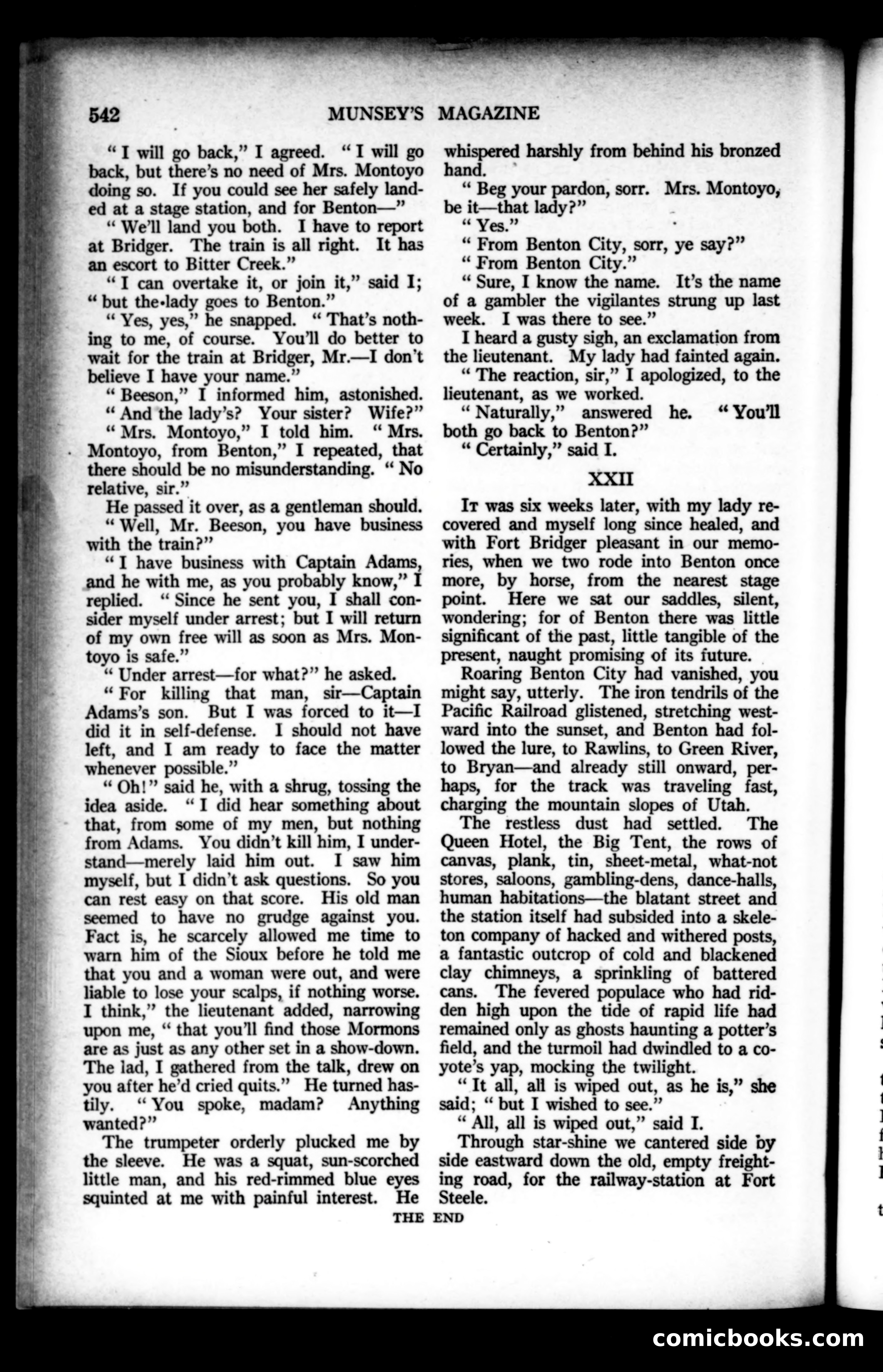 Munsey's Magazine, December 1921 — page 158 of 192