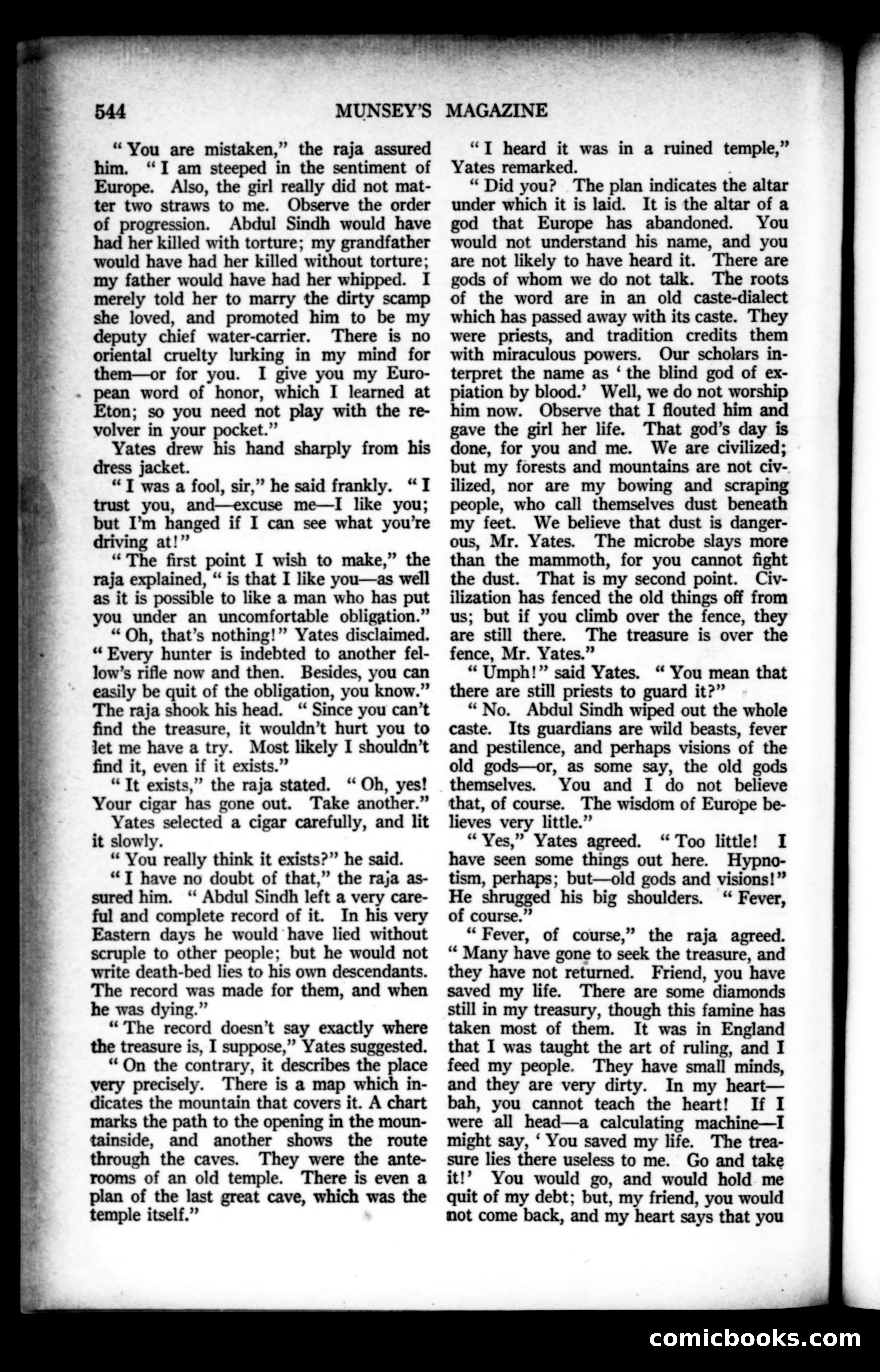 Munsey's Magazine, December 1921 — page 160 of 192