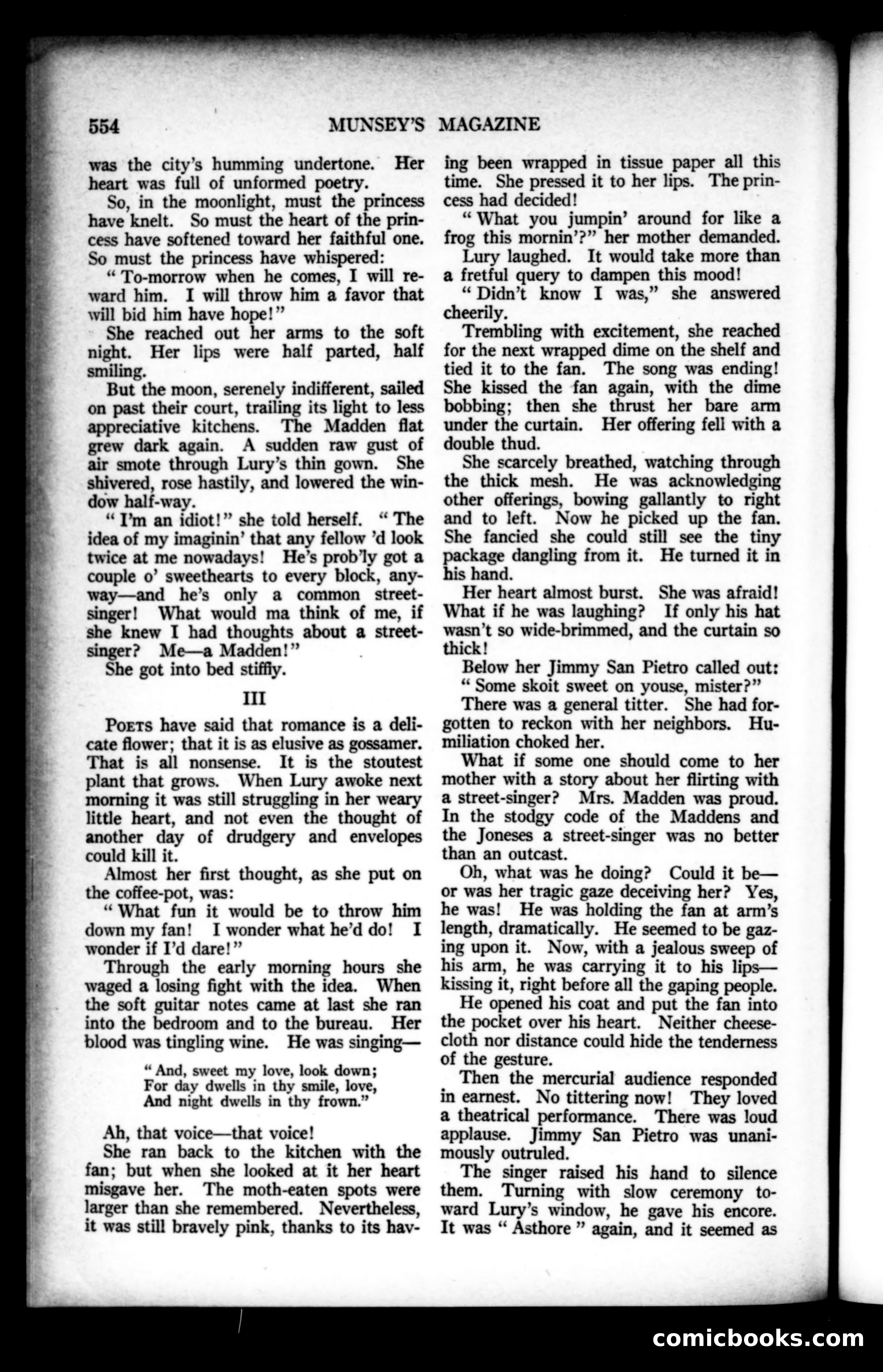 Munsey's Magazine, December 1921 — page 170 of 192