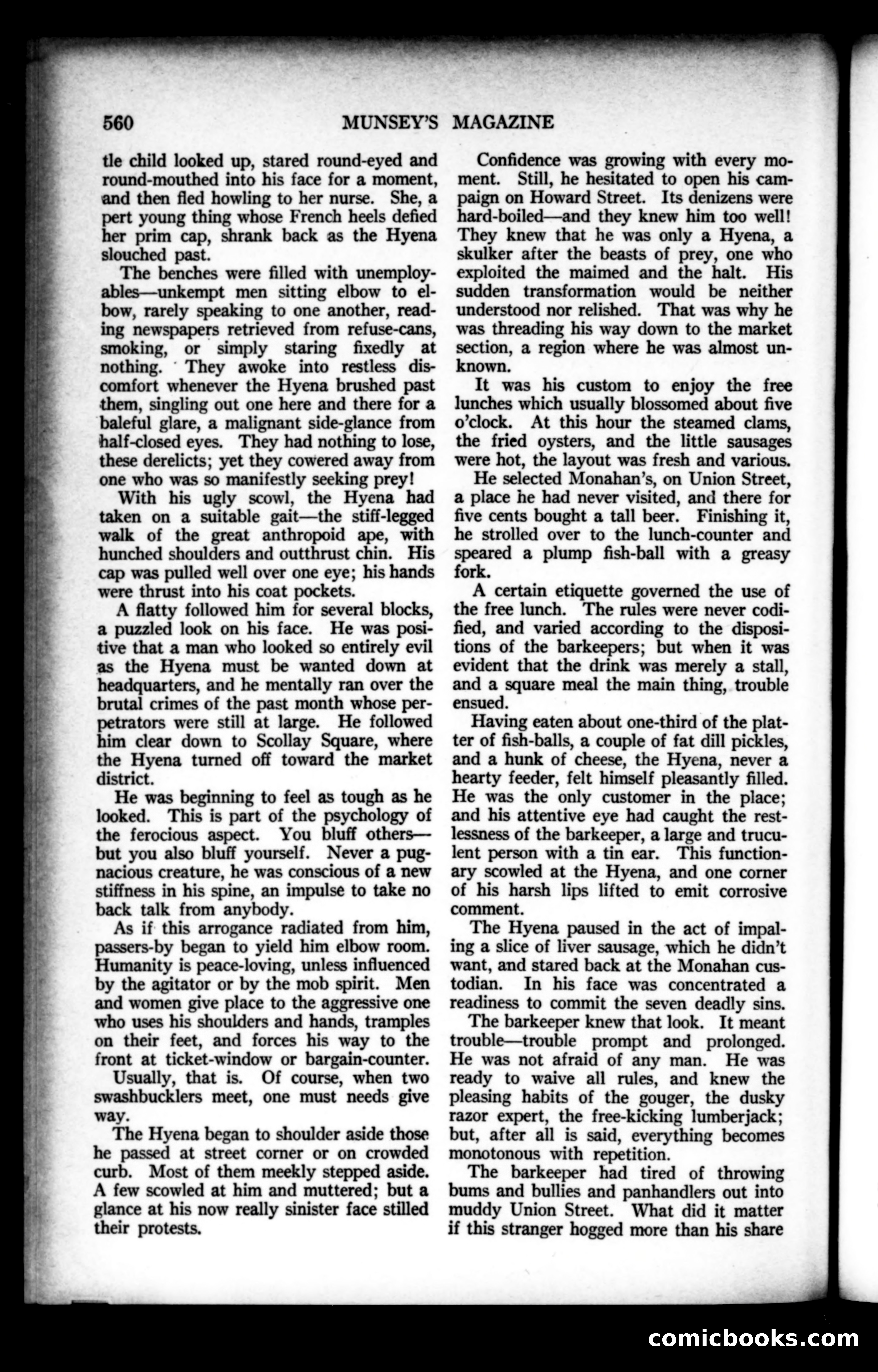 Munsey's Magazine, December 1921 — page 176 of 192