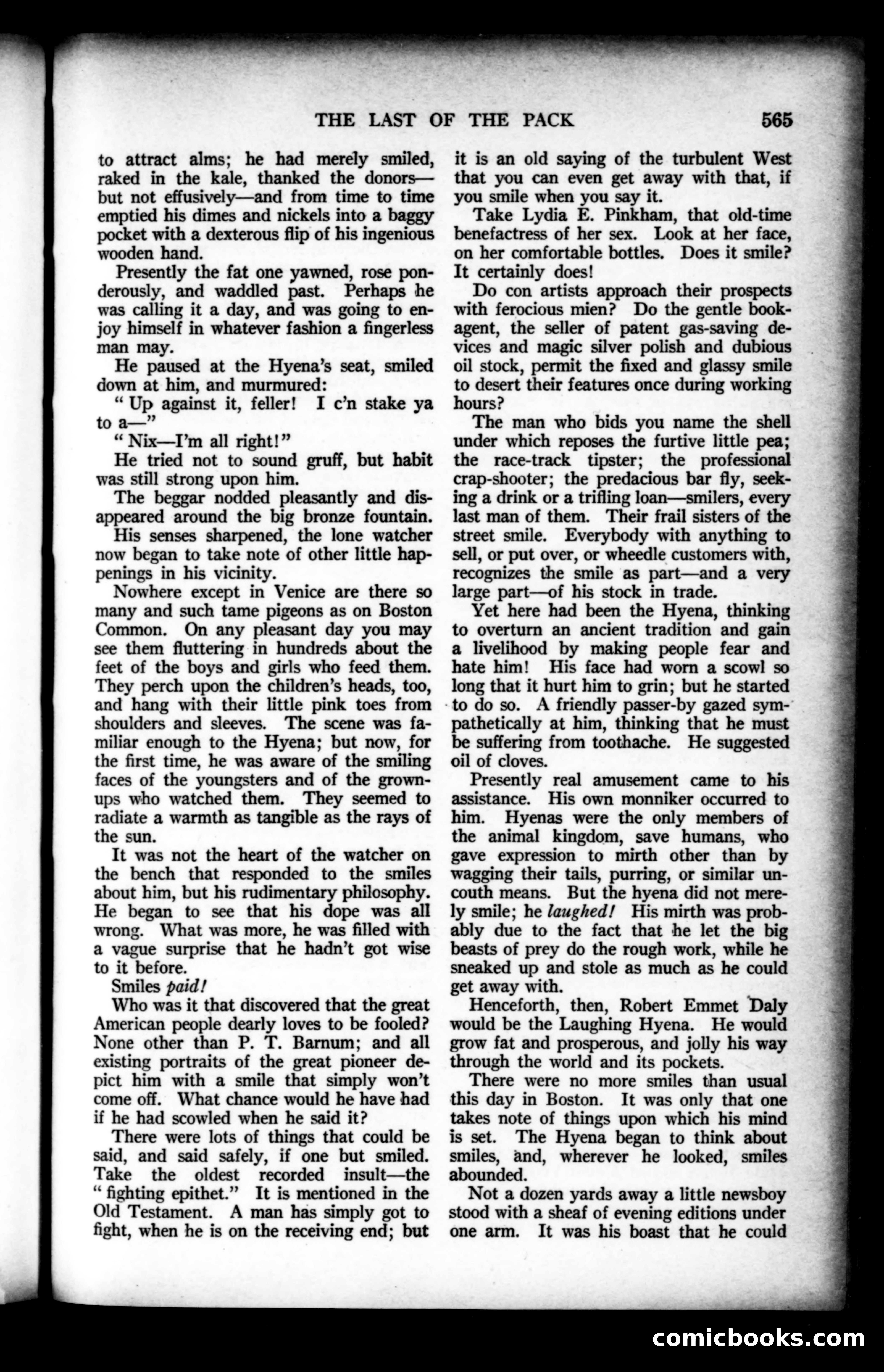 Munsey's Magazine, December 1921 — page 181 of 192