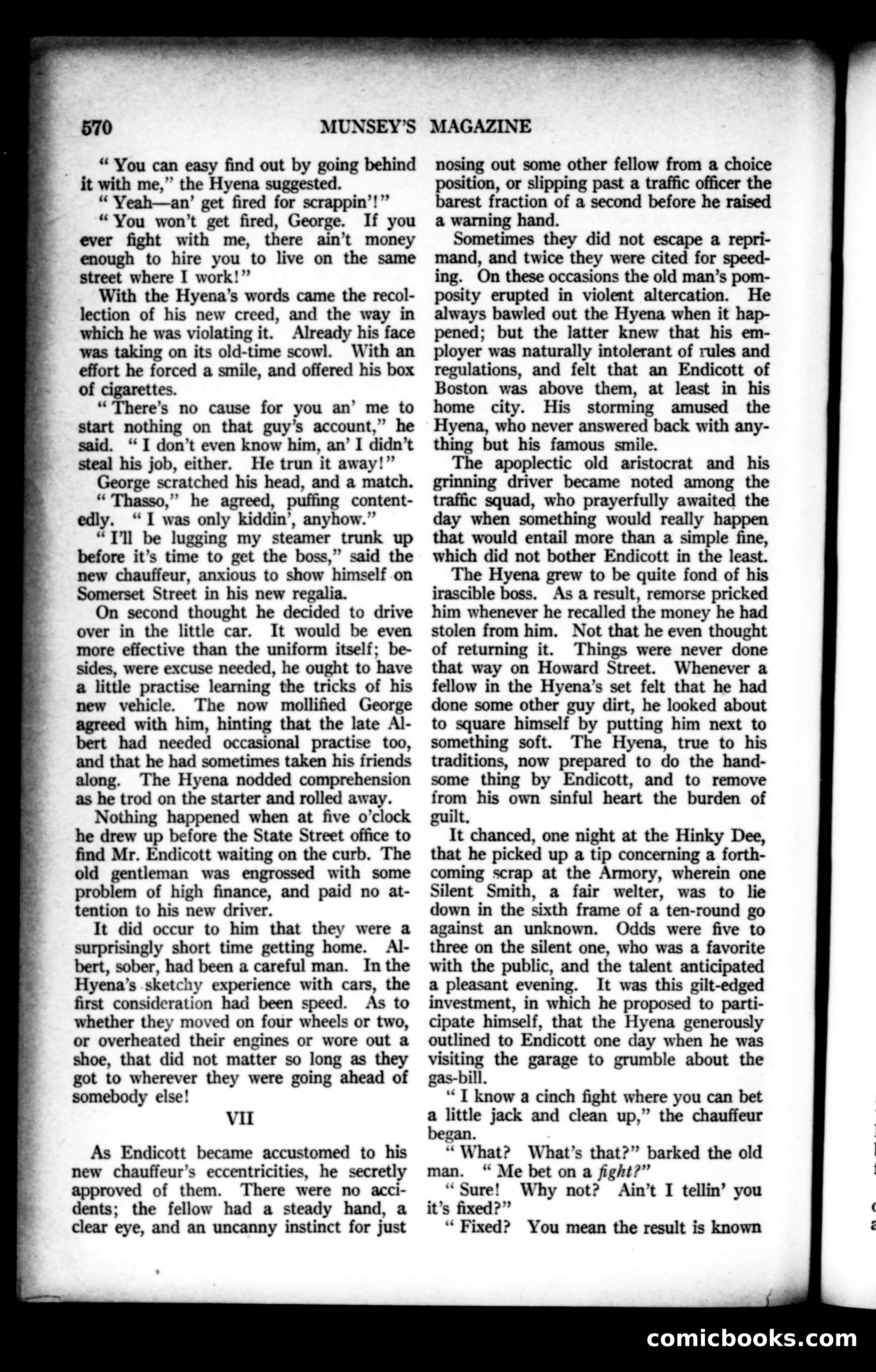 Munsey's Magazine, December 1921 — page 186 of 192