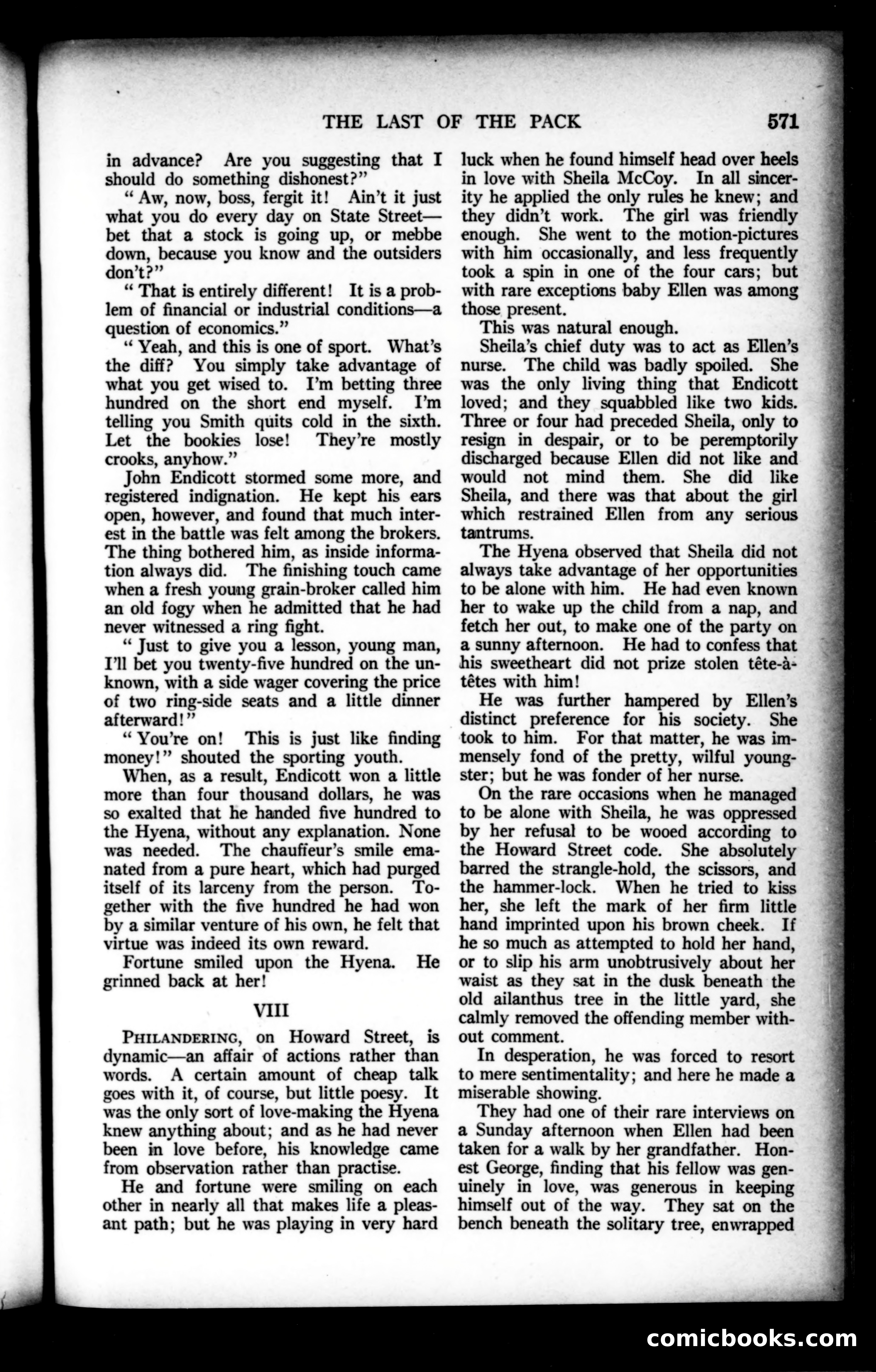 Munsey's Magazine, December 1921 — page 187 of 192