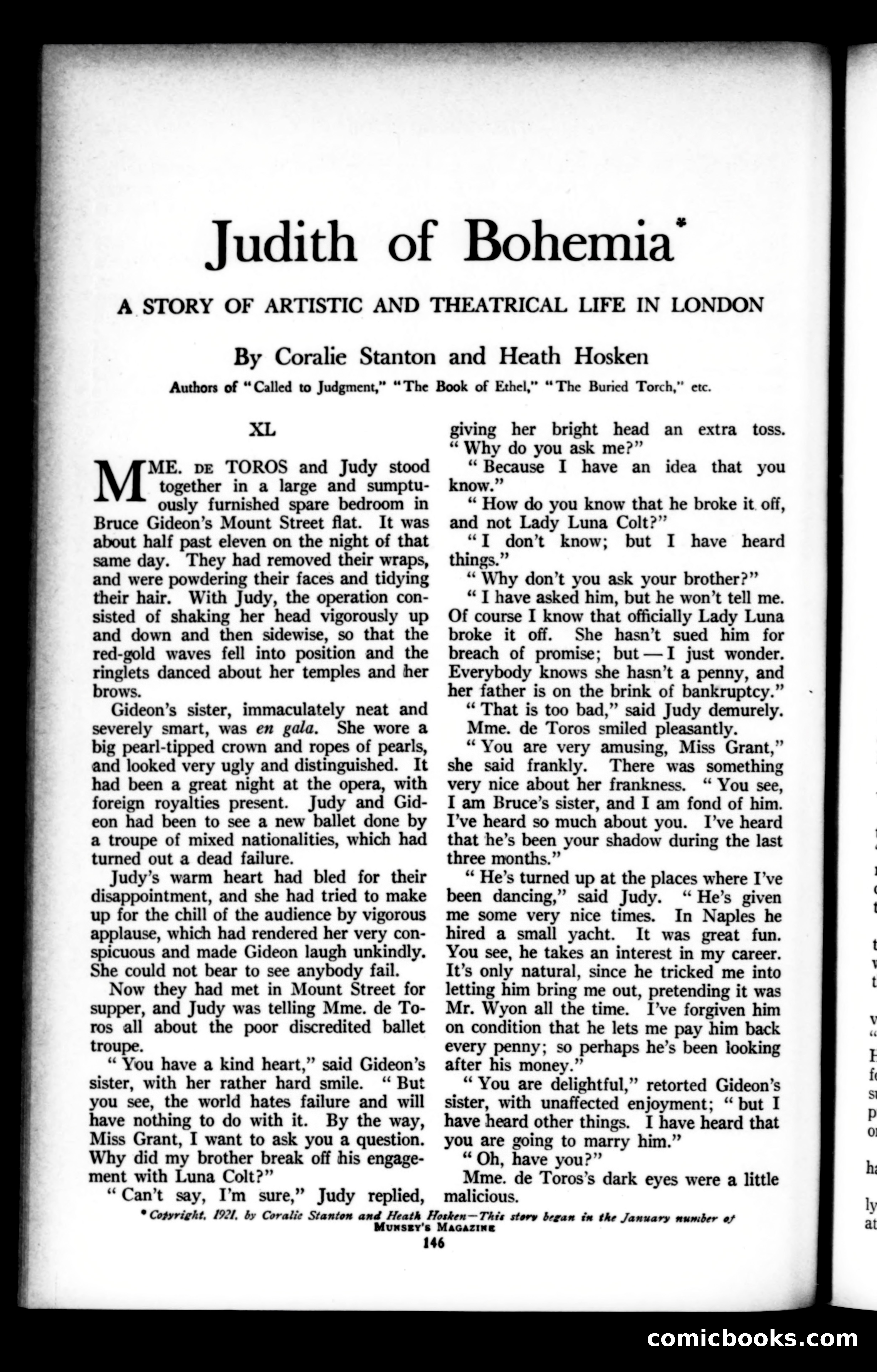 Munsey's Magazine, June 1922 — page 146 of 192