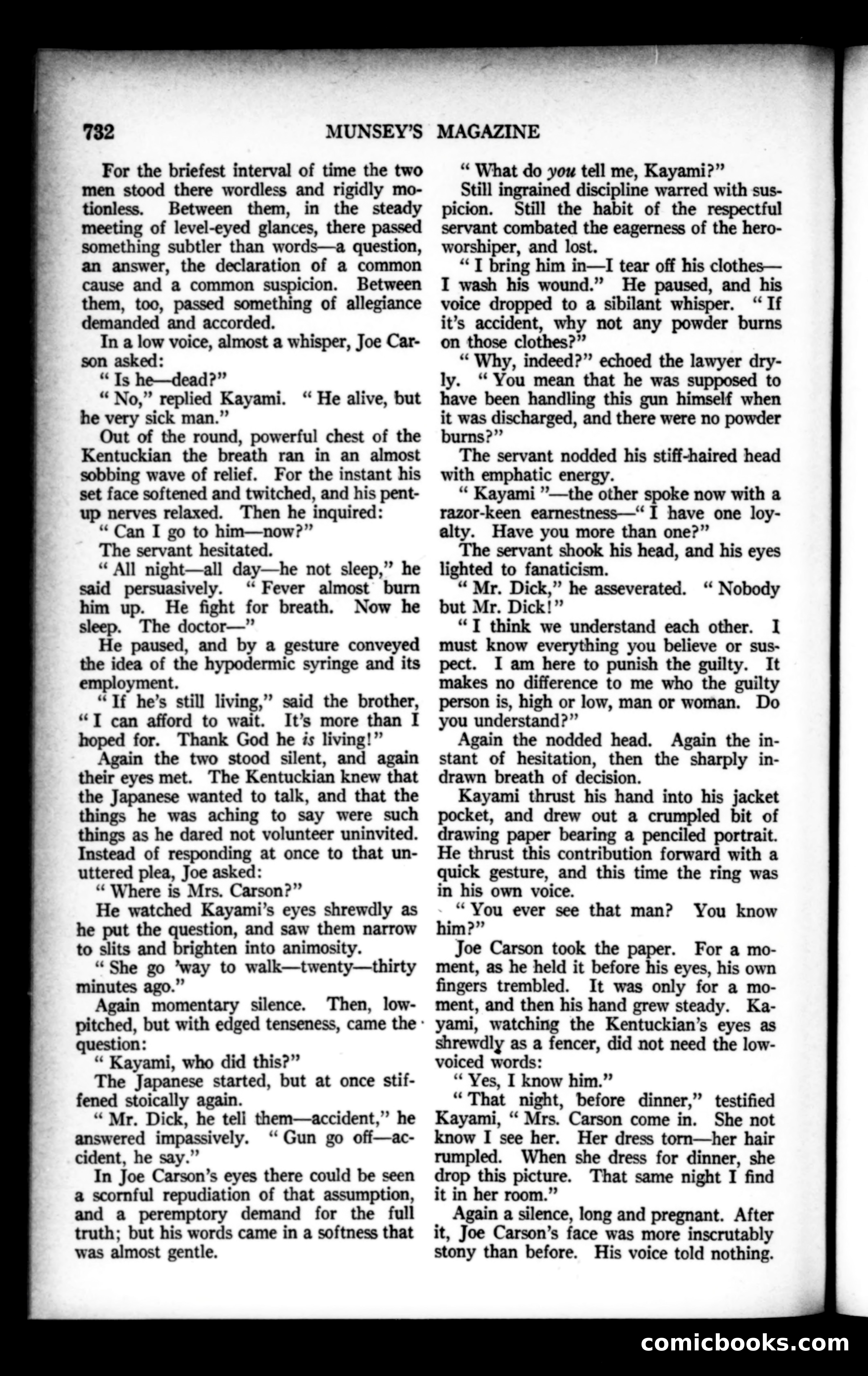 Munsey's Magazine, January 1928 — page 158 of 195