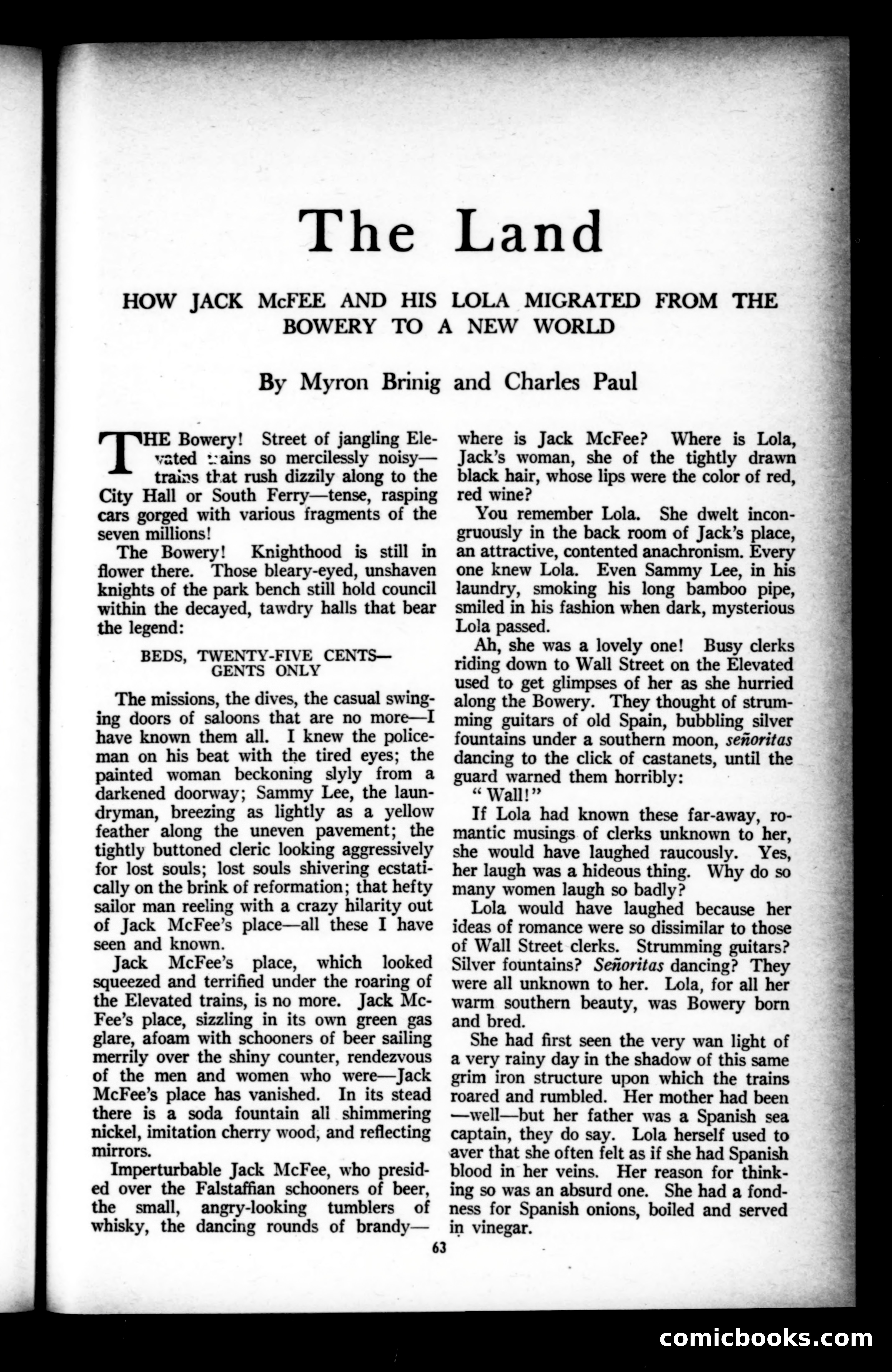 Munsey's Magazine, February 1923 — page 63 of 192
