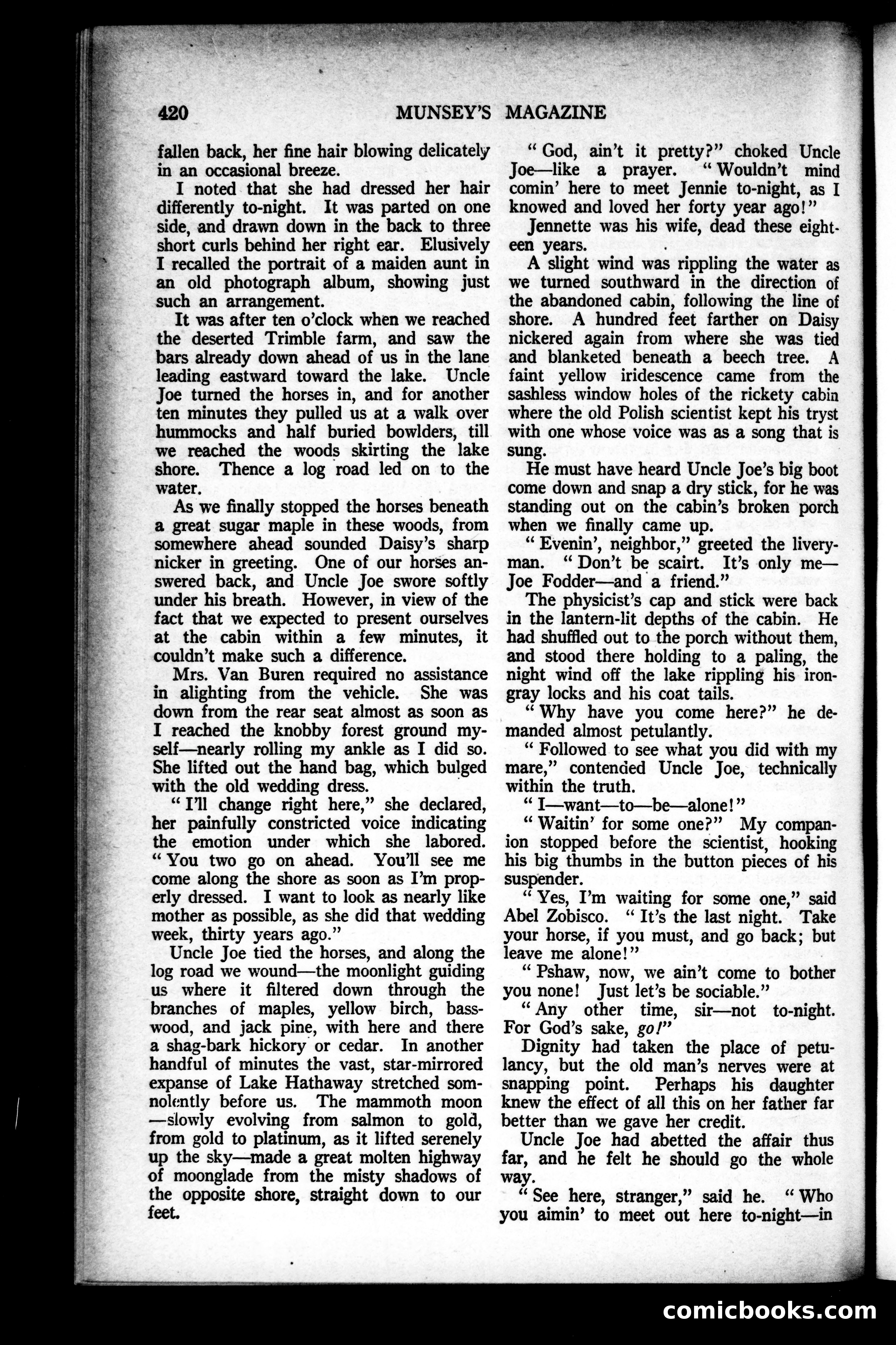Munsey's Magazine, August 1925 — page 36 of 192