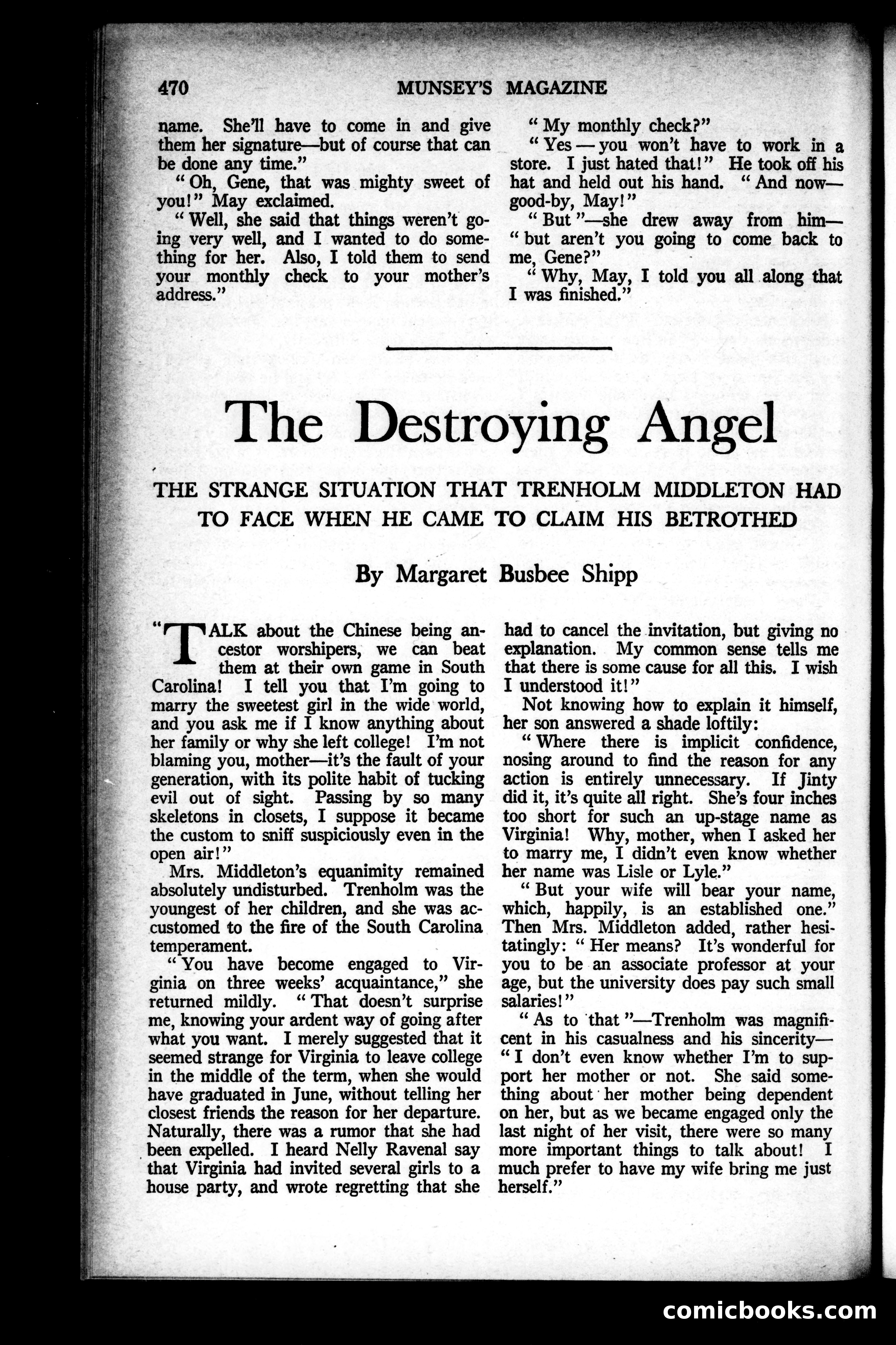 Munsey's Magazine, August 1925 — page 86 of 192