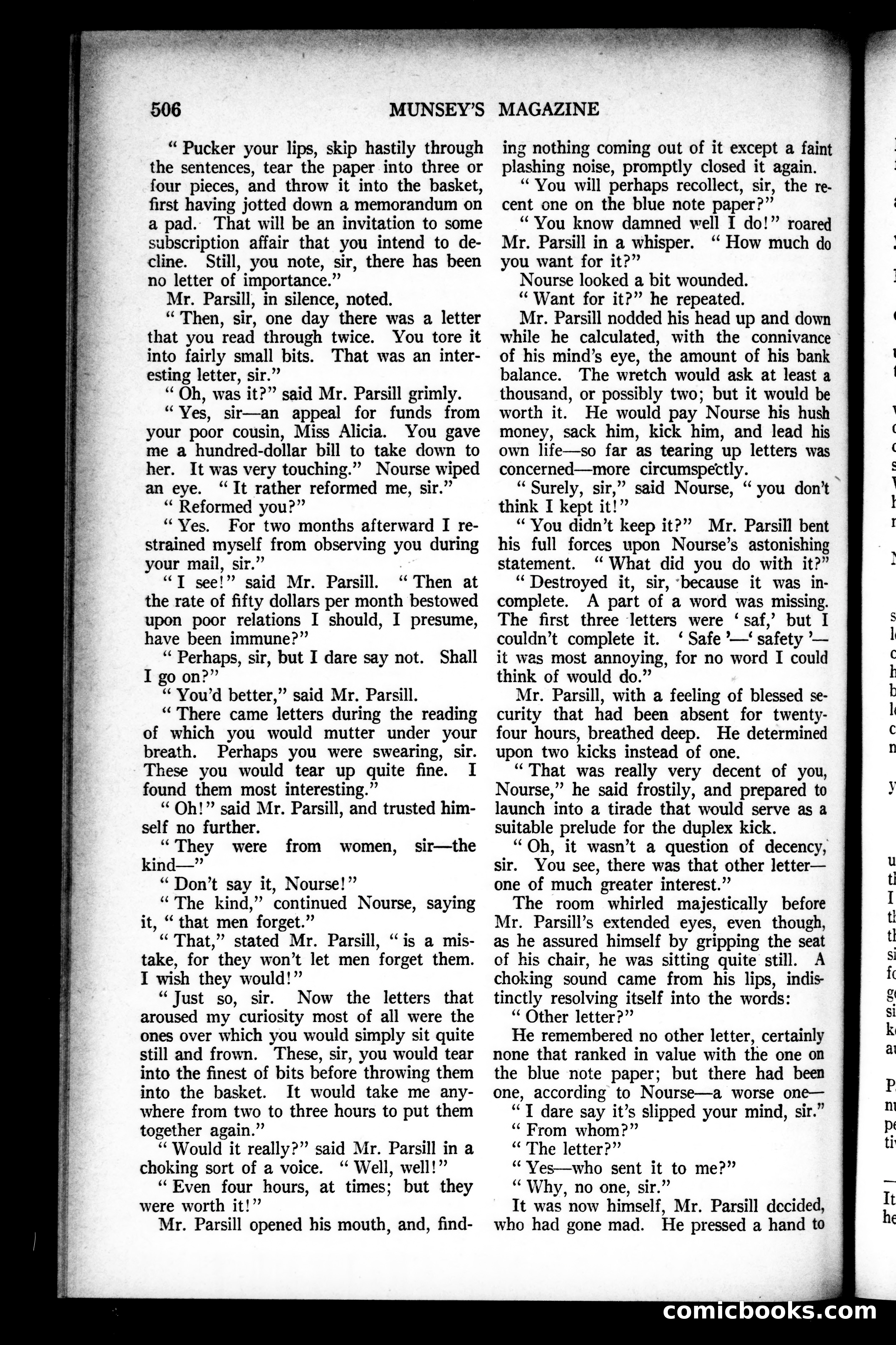 Munsey's Magazine, August 1925 — page 122 of 192