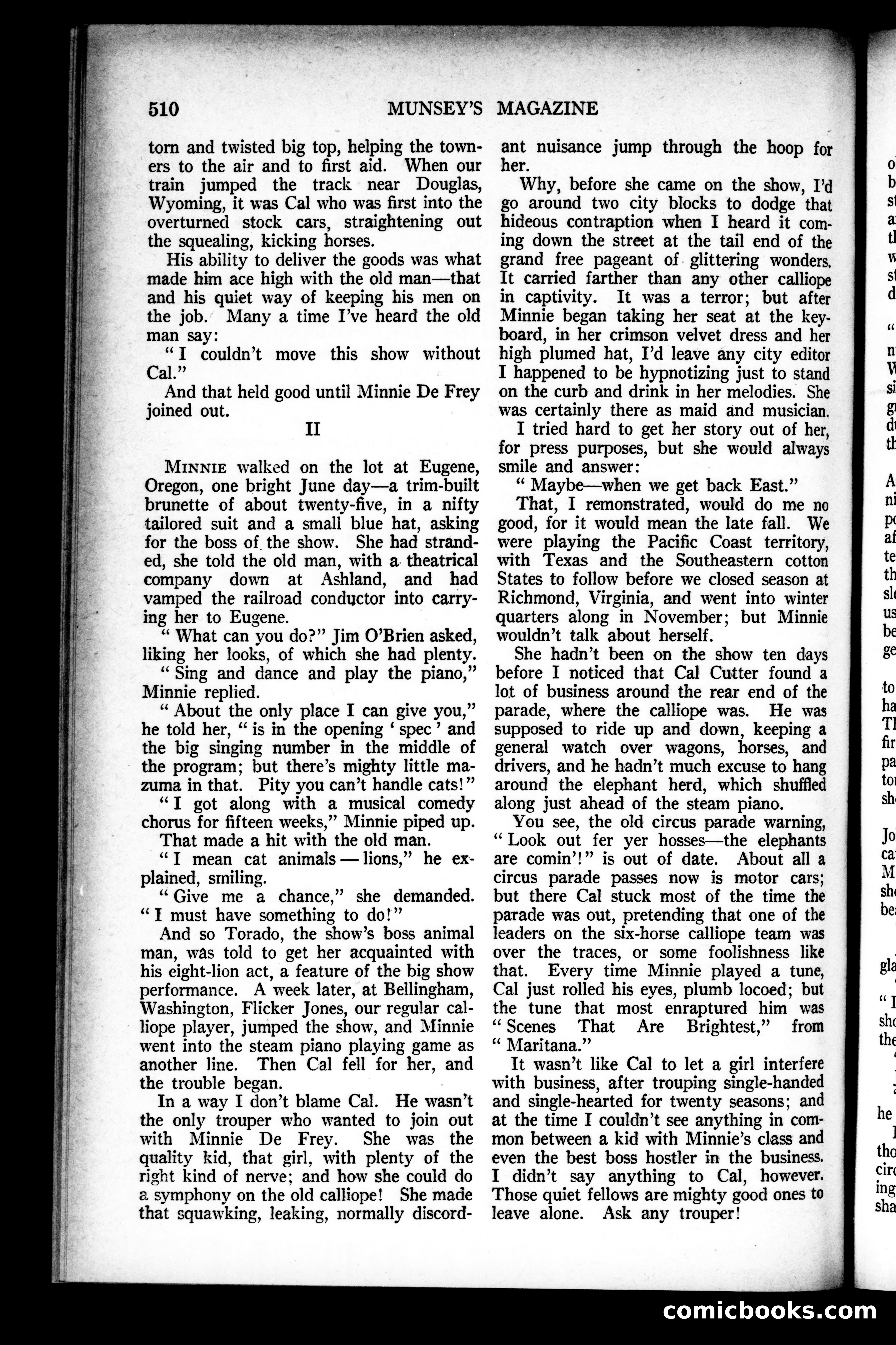 Munsey's Magazine, August 1925 — page 126 of 192