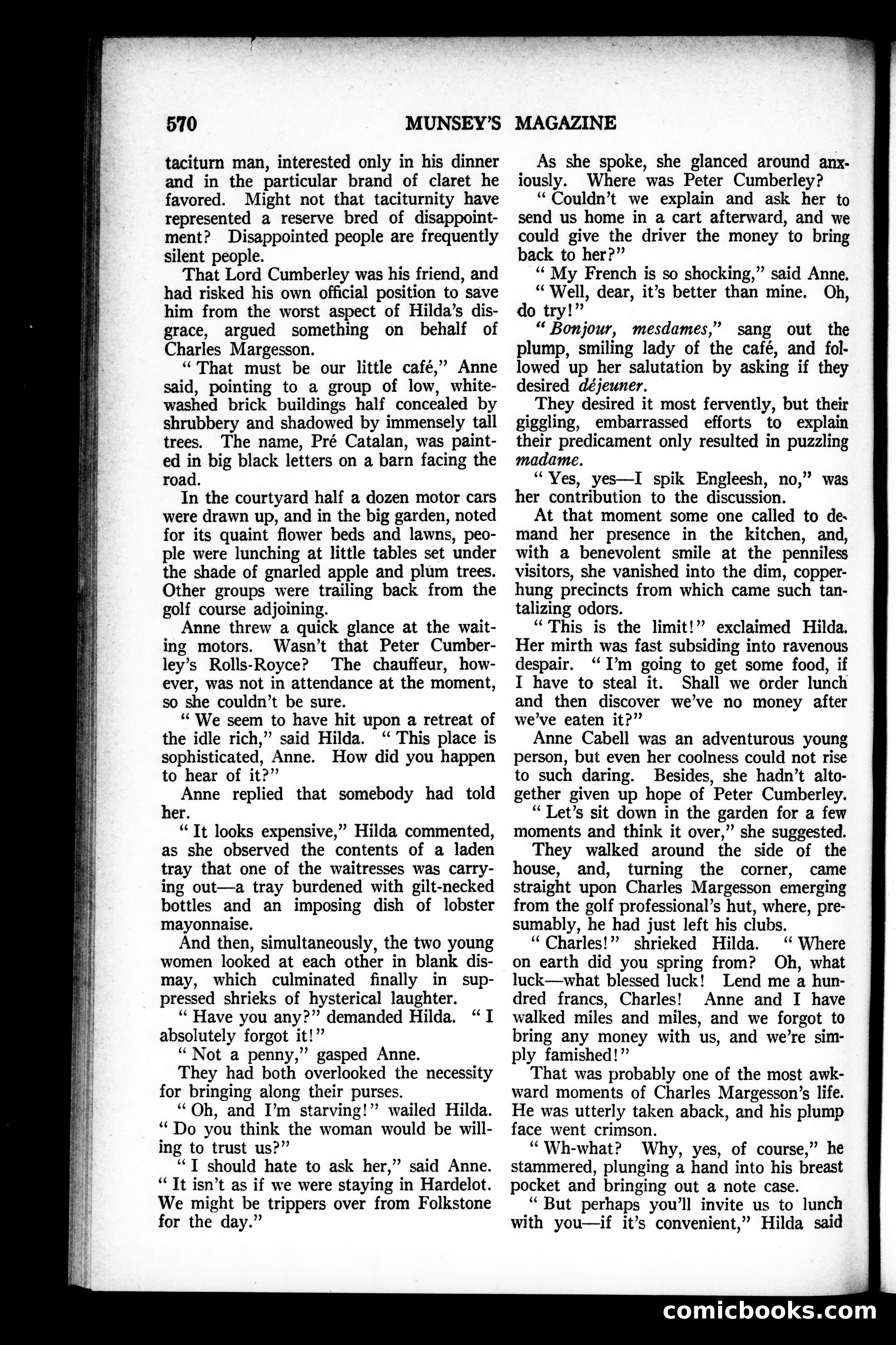 Munsey's Magazine, August 1925 — page 186 of 192