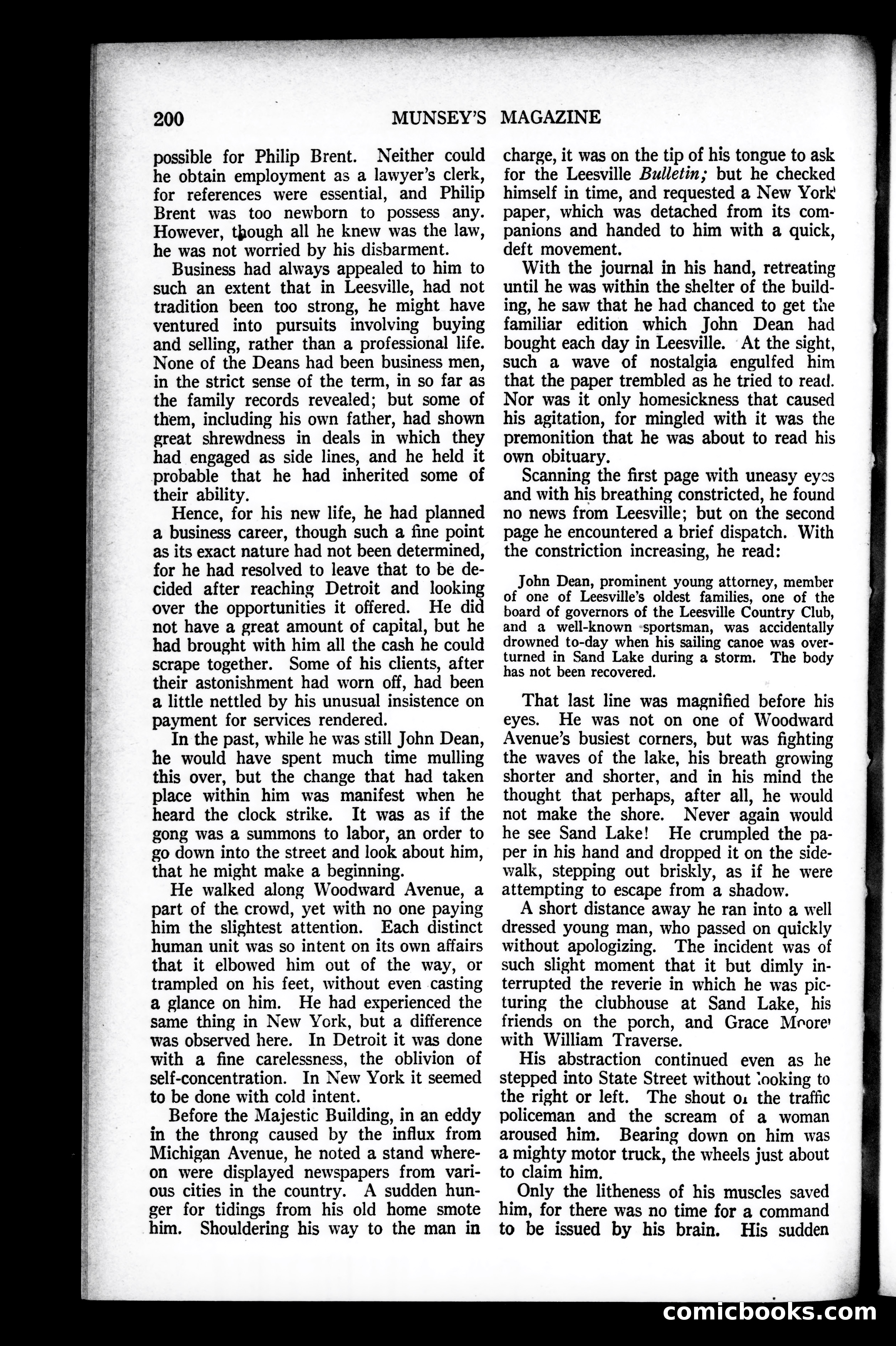 Munsey's Magazine, November 1925 — page 8 of 192