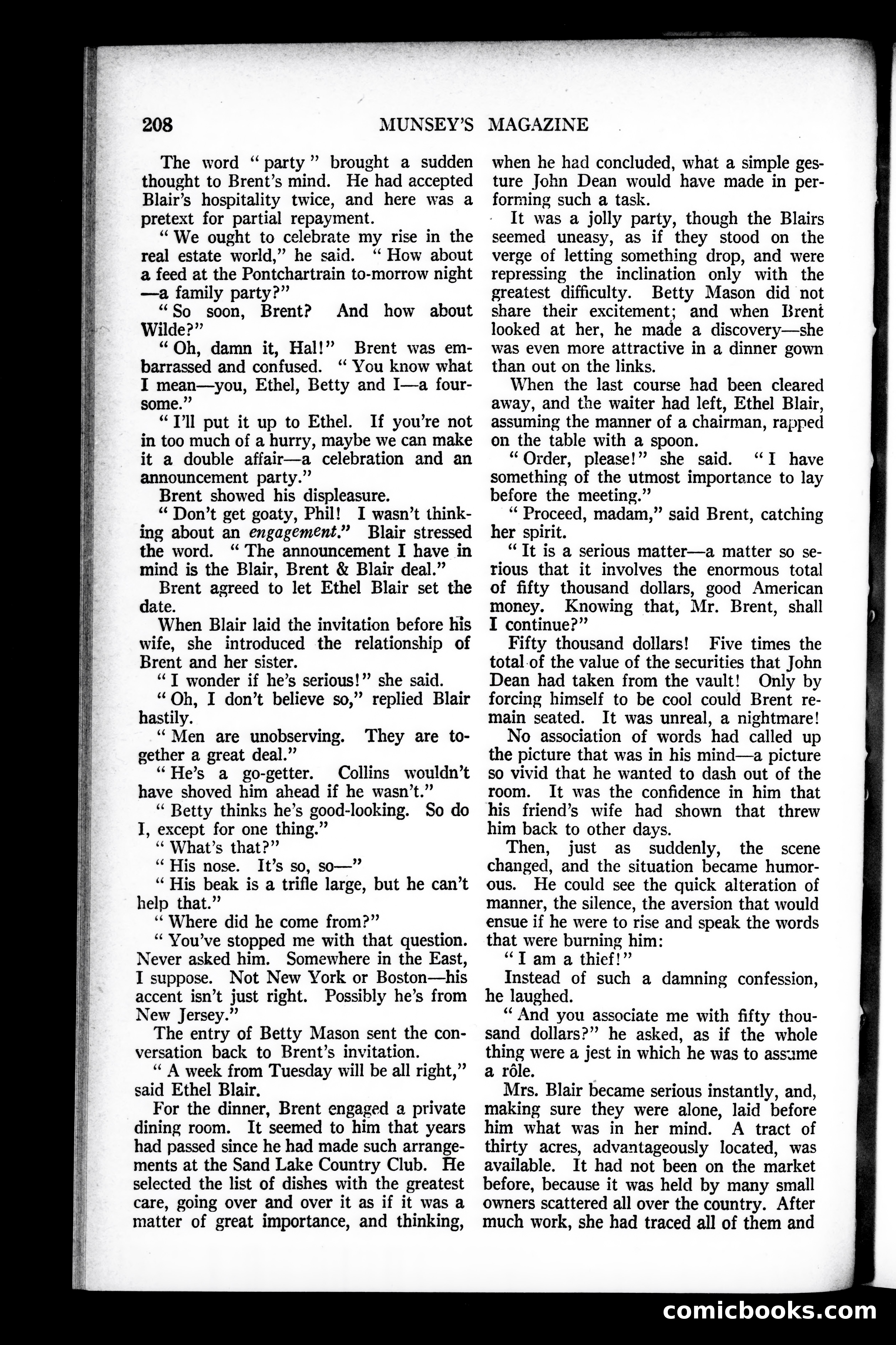 Munsey's Magazine, November 1925 — page 16 of 192