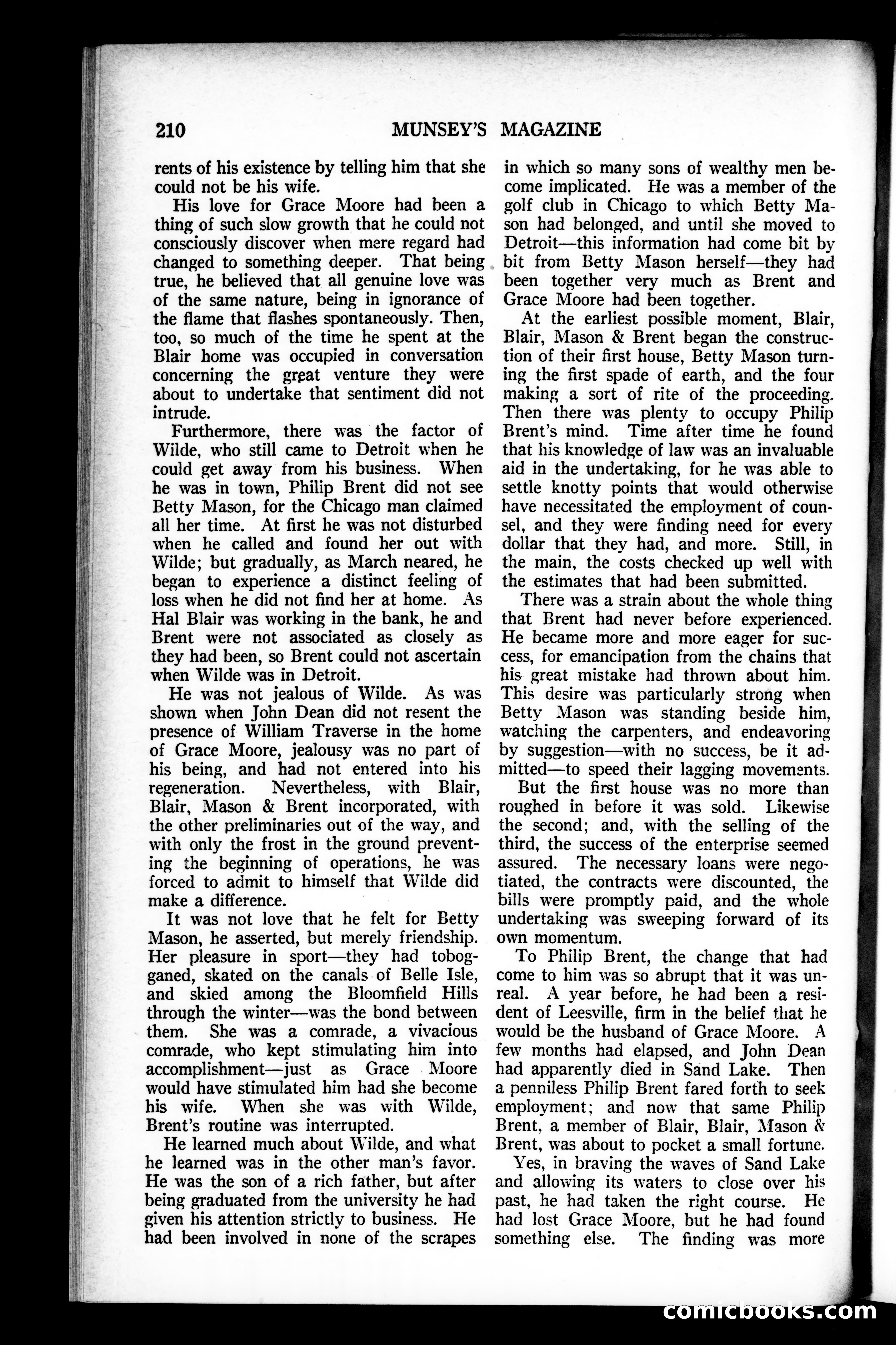 Munsey's Magazine, November 1925 — page 18 of 192