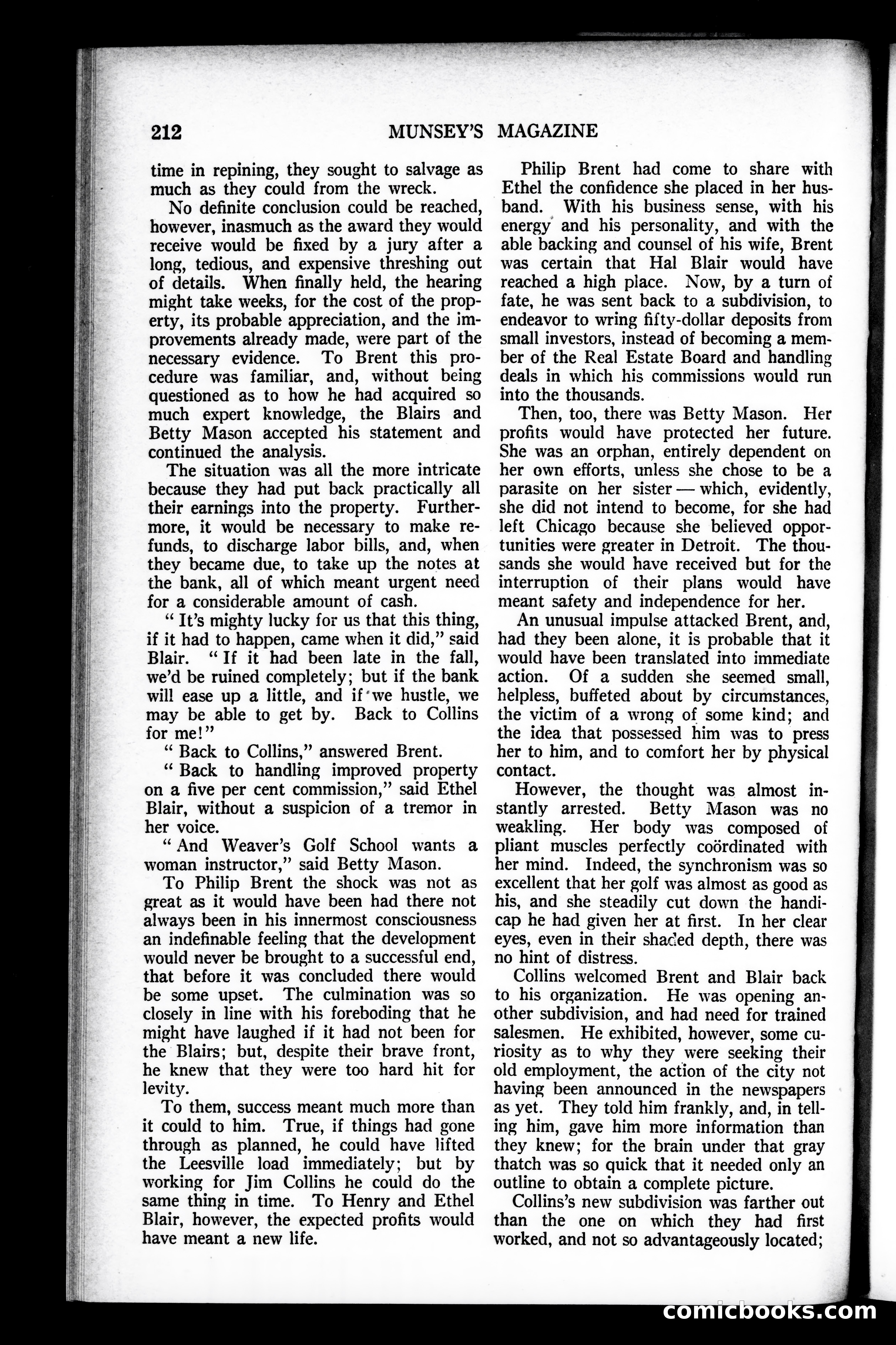 Munsey's Magazine, November 1925 — page 20 of 192