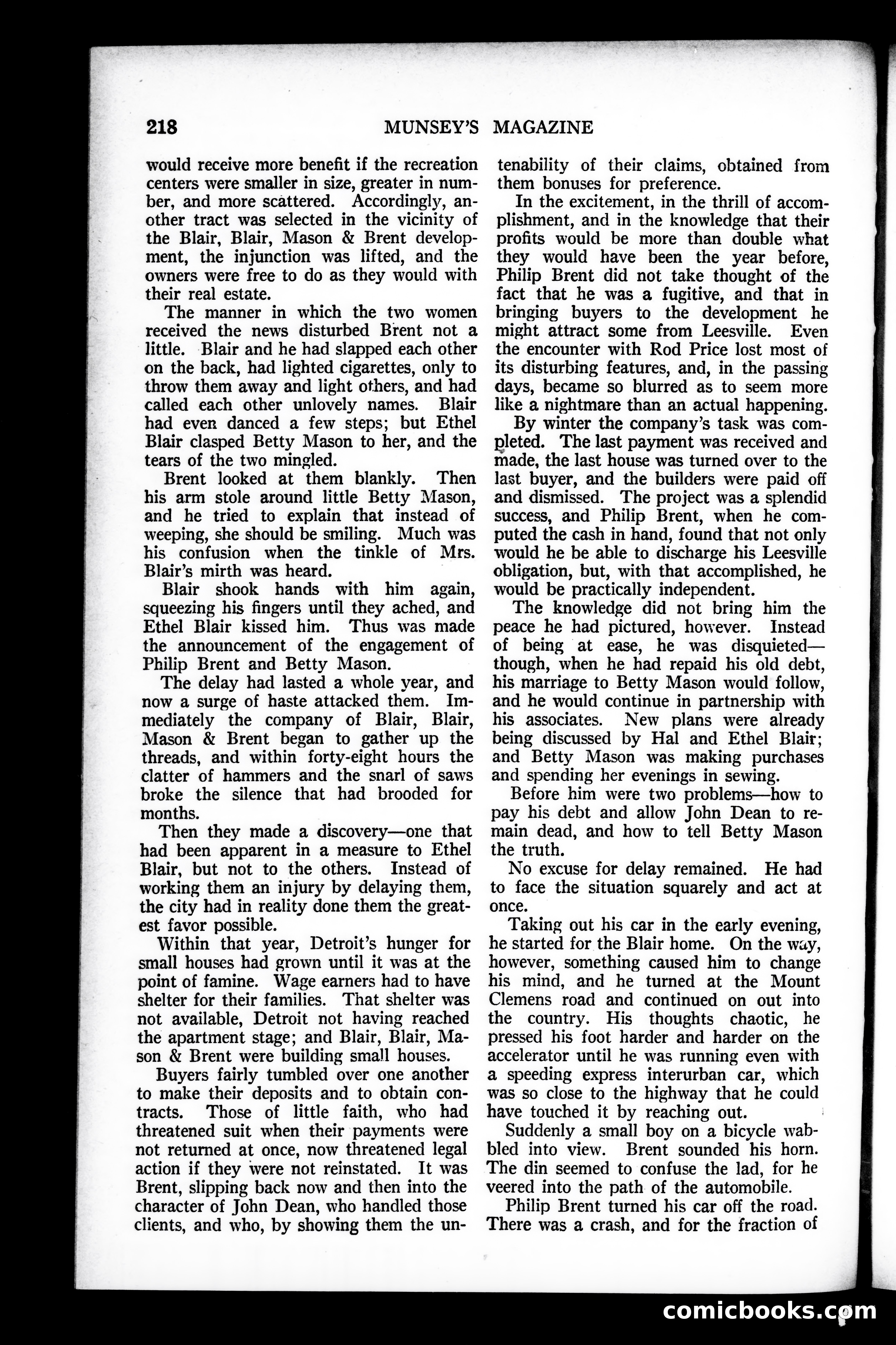 Munsey's Magazine, November 1925 — page 26 of 192