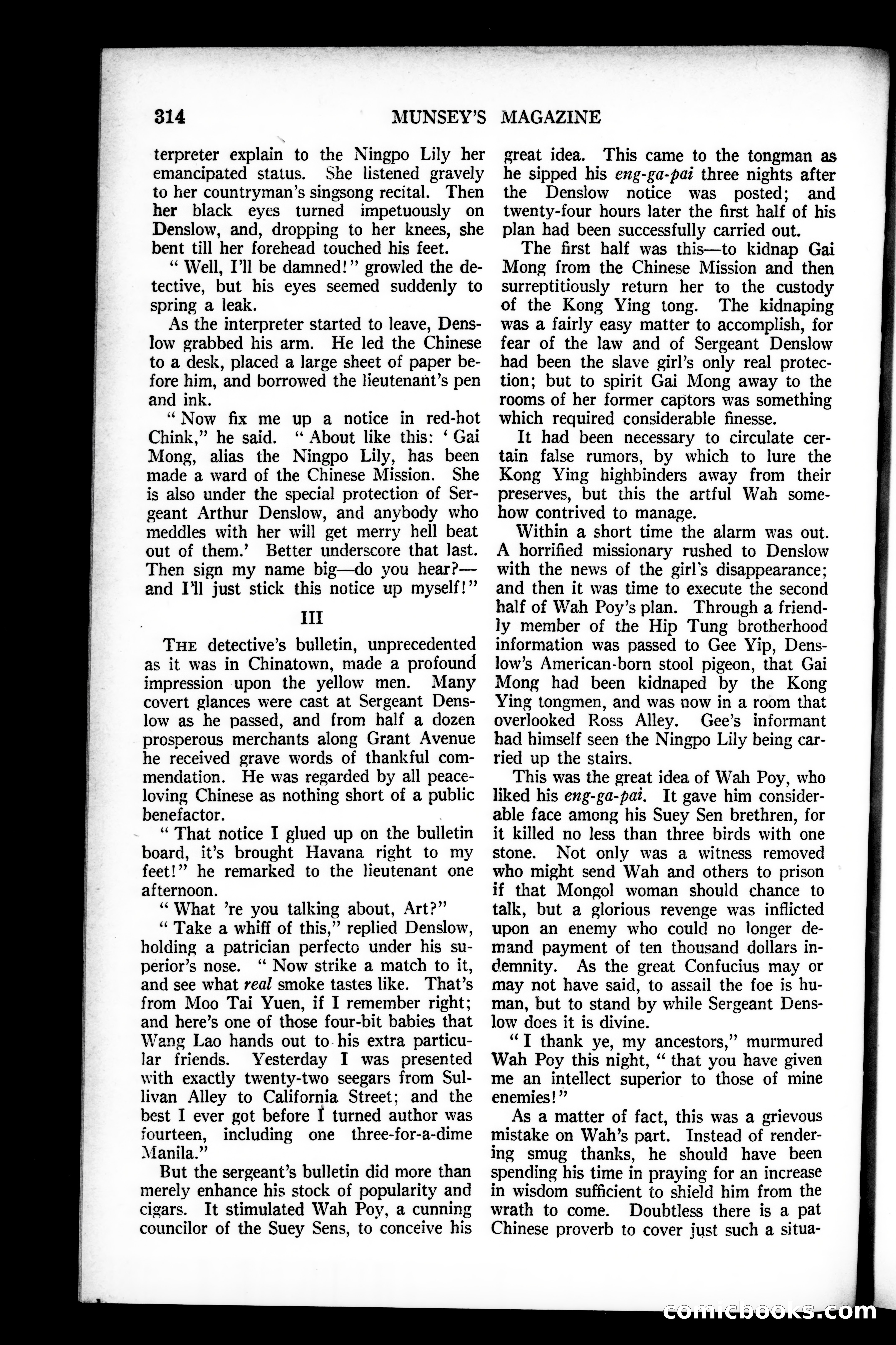 Munsey's Magazine, November 1925 — page 122 of 192